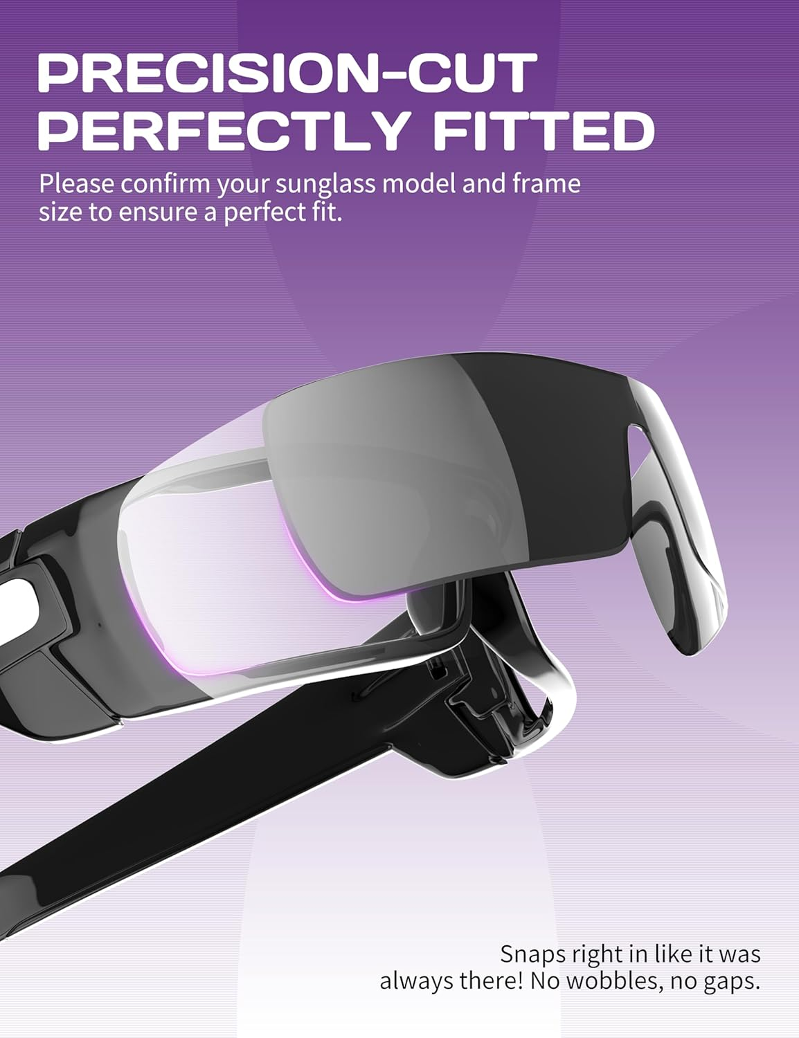 1.6MM Replacement Lenses Compatible with BOSE Tempo BMD0010 Sunglasses, Anti-Scratch and Impact Resistant - Dark Black image number 4