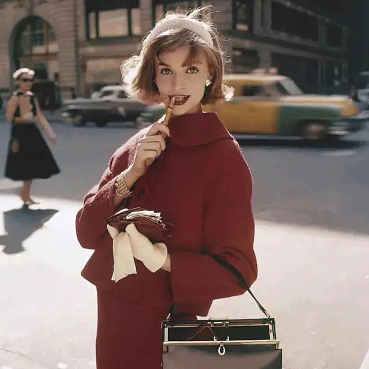 AYNKH 3 Pieces Velvet Headbands, Velvet Headbands, Korean Autumn and Winter, Suitable for All Kinds of Hairstyles, Suitable for Sports, Travel, Party, Daily Wear image number 6