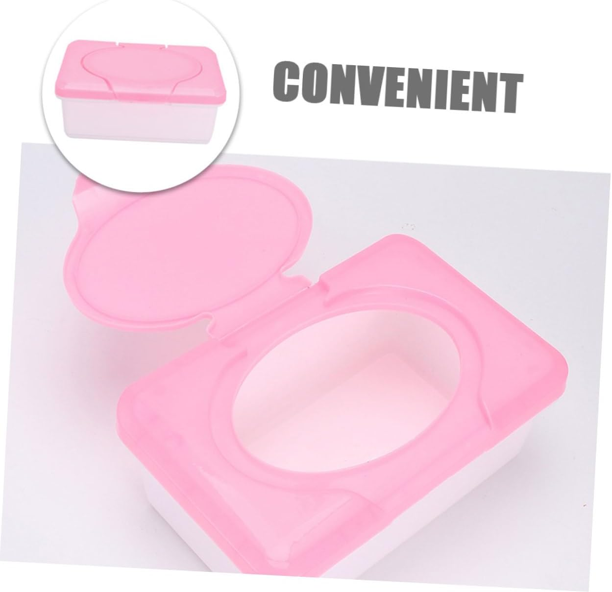 Reusable Wipe Holder Wipes Dispenser for Diaper Bags Bathrooms Travel Convenient Storage Practical Design