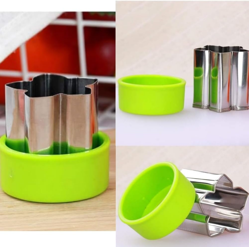 Vegetable Cutter Shapes Set, 27 Pack Mini Cookie Cutter, Mini Cookie Cutters Fruit Cookie Pastry Stamps Mold for Kids Baking and Food Supplement Tools Accessories image number 3