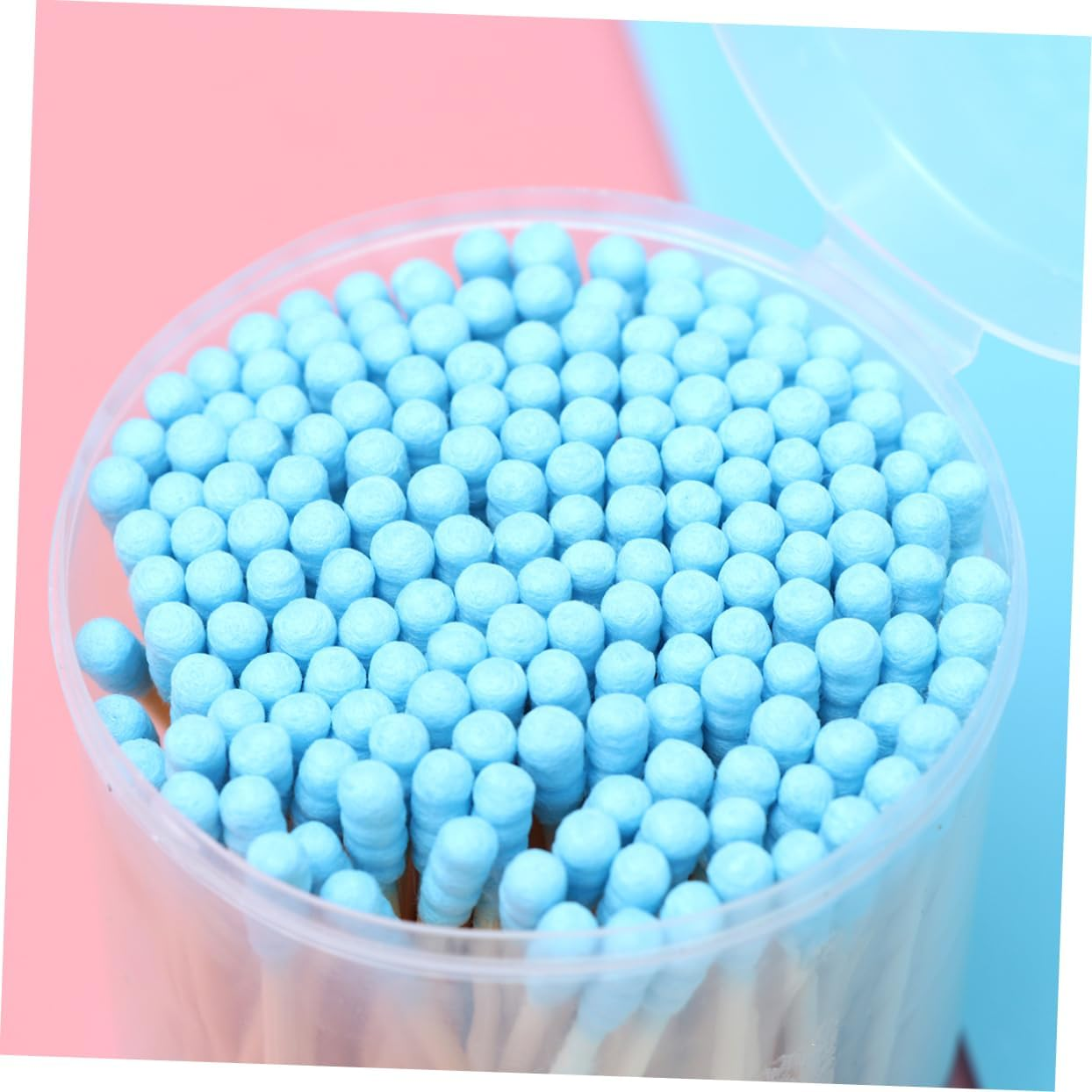 200Pcs Multipurpose Double Tipped Cotton Swabs for Baby Care and Makeup Removal, Colorful Soft Cotton Buds Suitable for Beauty Cleaning and Personal Care Random Color image number 4