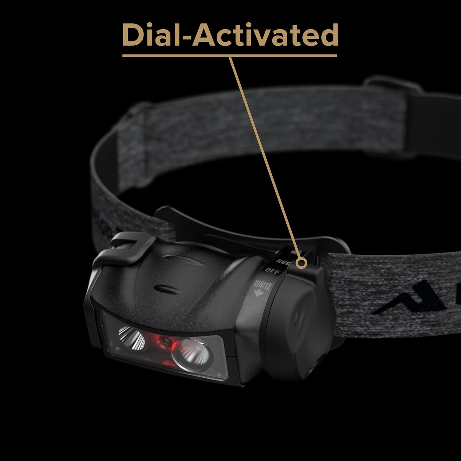 Princeton Tec Sync Headlamp with 300 Lumens White Maxbright LED + Red Ultrabright LED, 60 Hour Burn Time, Essential for Hiking, Camping, Hunting, Running, and Safety Preparedness, Black