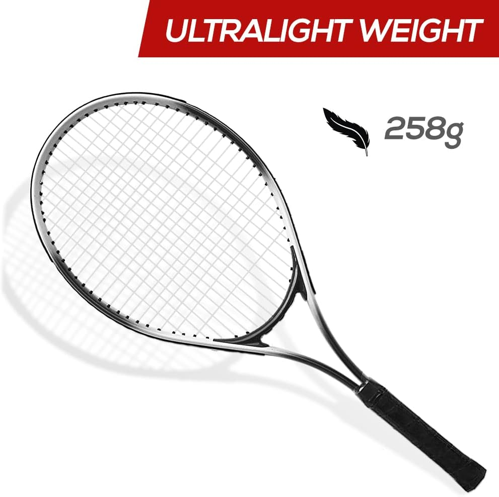 Tennis Racket Lightweight Shockproof Tennis Racquet with Carry Bag image number 2