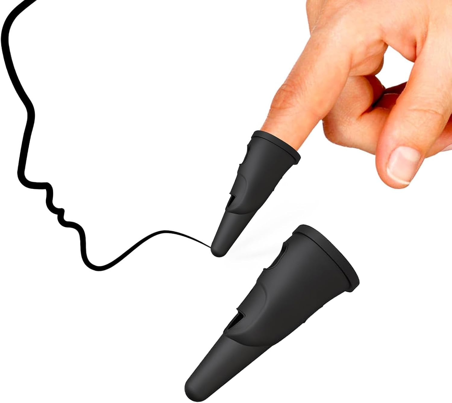 Silicone Finger Stylus Pens Stylus for Iphone Pens Touch Screen,Cell Phone,Suitable for Iphone/Ipad/Android Tablets, Compatible with All Touch Screens