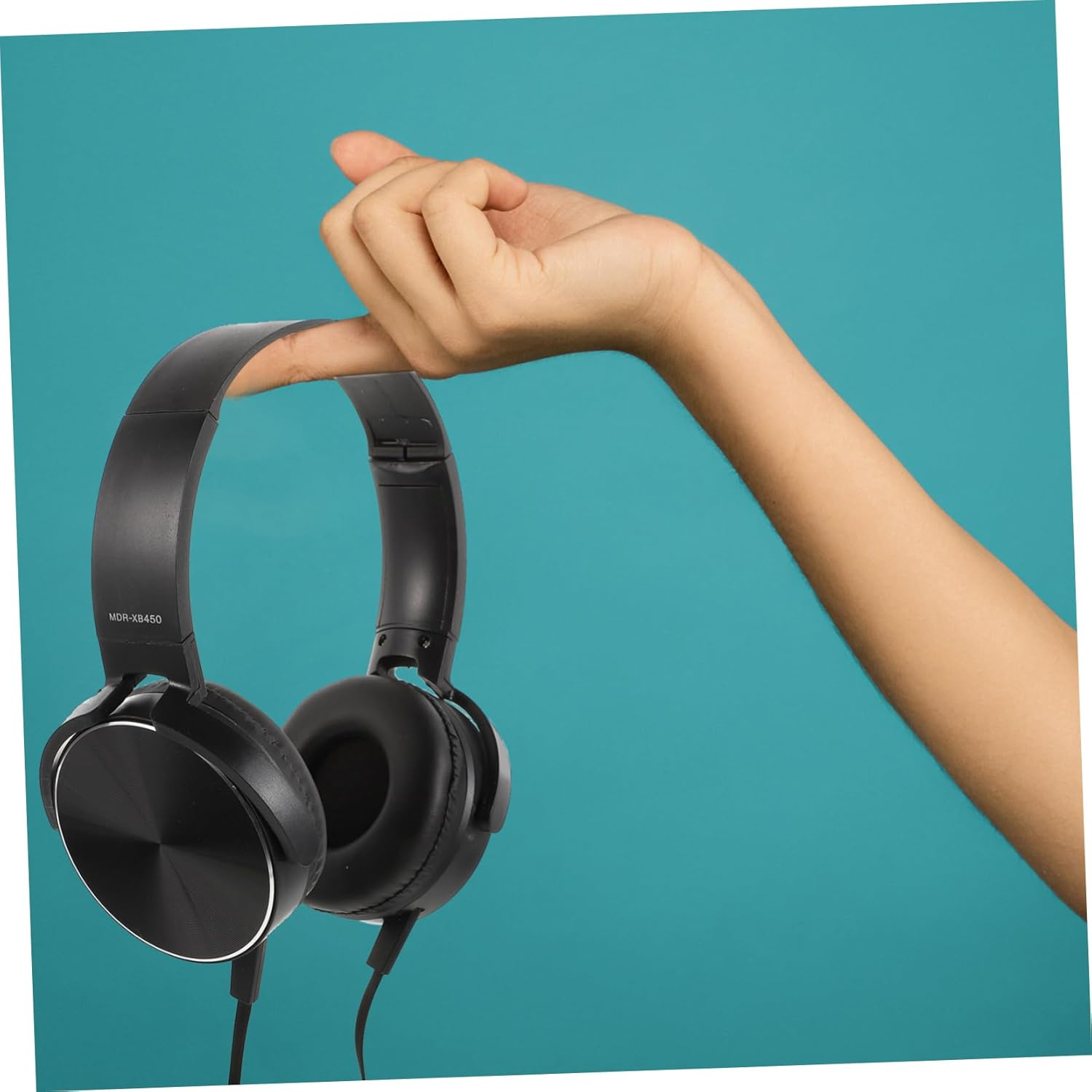 OSALADI Wired Over-Ear Headset Microphone, Stereo Gaming Headphones for Pc and Smartphone, Black Wired Phone Headset Sound for Online Calls and Office Use image number 6