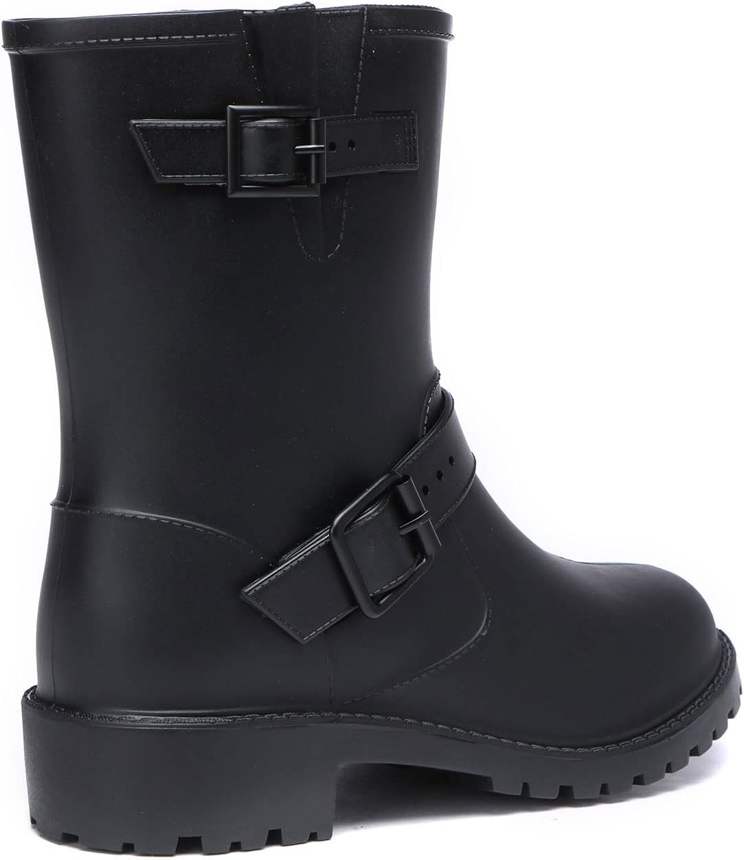TARRAMARRA Women Rain Boots PVC Mid Calf Waterproof Gumboots with Wool Insole image number 6