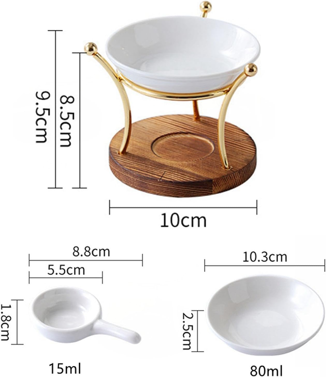 Room Fragrance Enhancer Oil Burner Scented Wax Melt Burner for Home Decor and Aroma image number 6