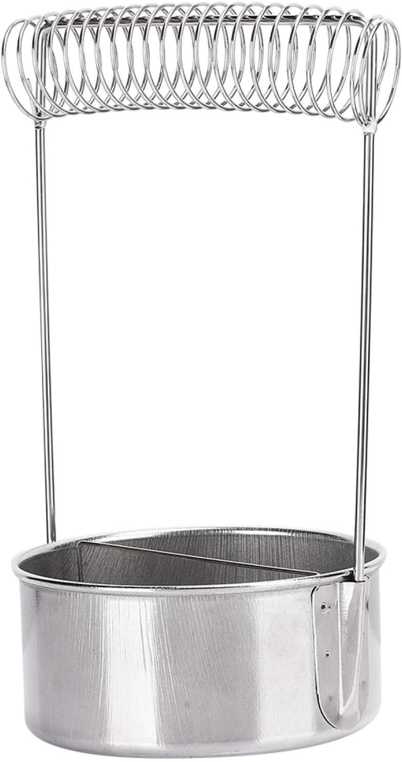 Brush Washer Cleaner, Oil Painting Brush Cleaner, Stainless Steel Uncovered Art Supplies 4.3 X 7.9In for Painter Professionals