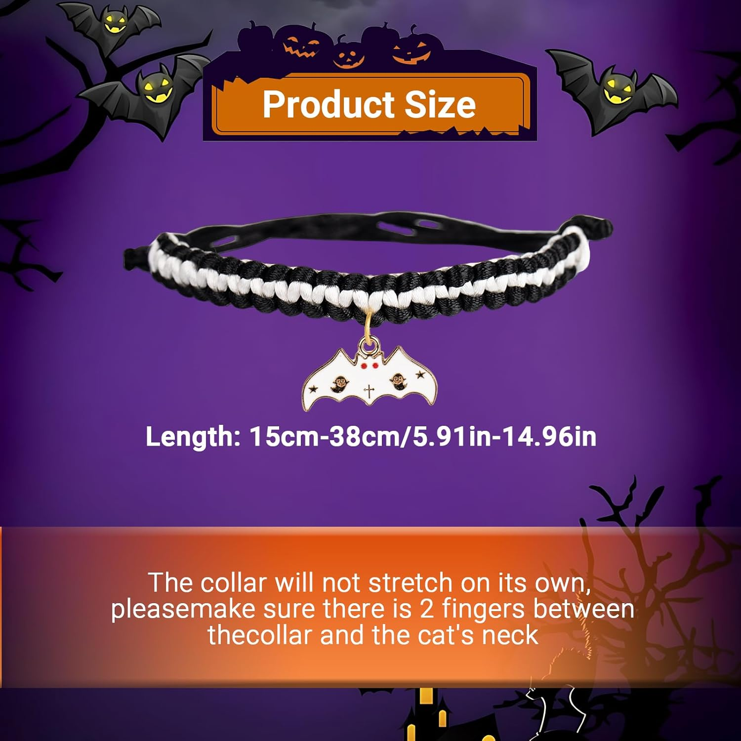 Halloween Cat Collar image number 5