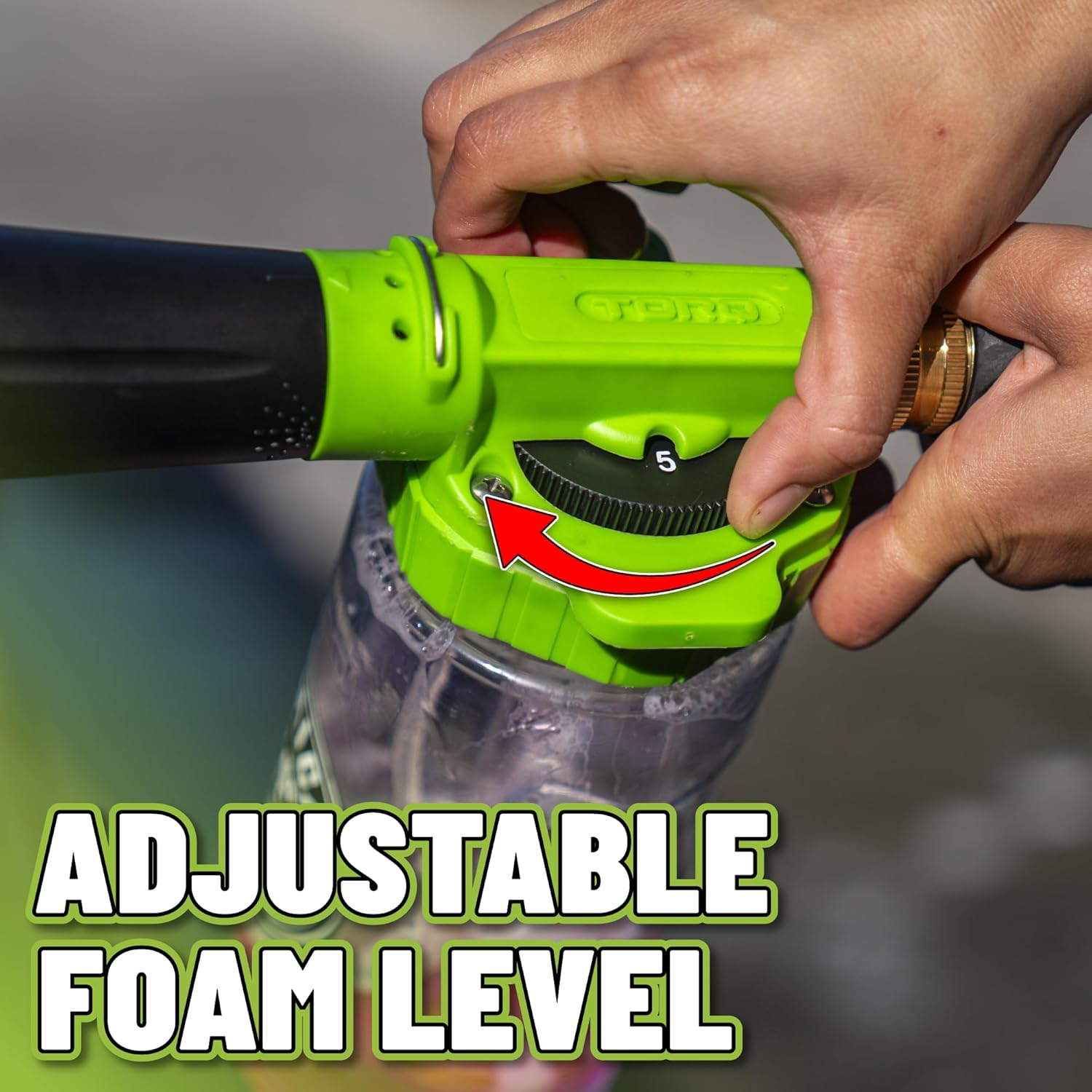 Chemical Guys TORQ Foam Blaster 6 Foam Wash Gun (Car Wash, Home Wash & Boat Wash Foam Cannon That Connects to Any Garden Hose) image number 2