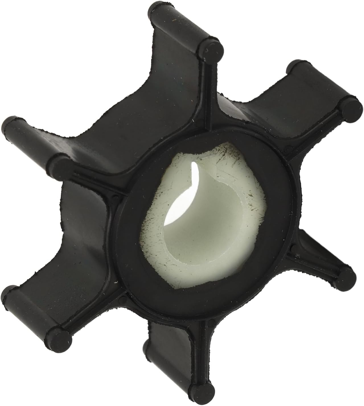 Tnfeeon 6 Vane/Wing Impeller, Rubber Material, Superior Performance, Reliable Johnson Outboard for 1968 to 1979 Motors image number 1
