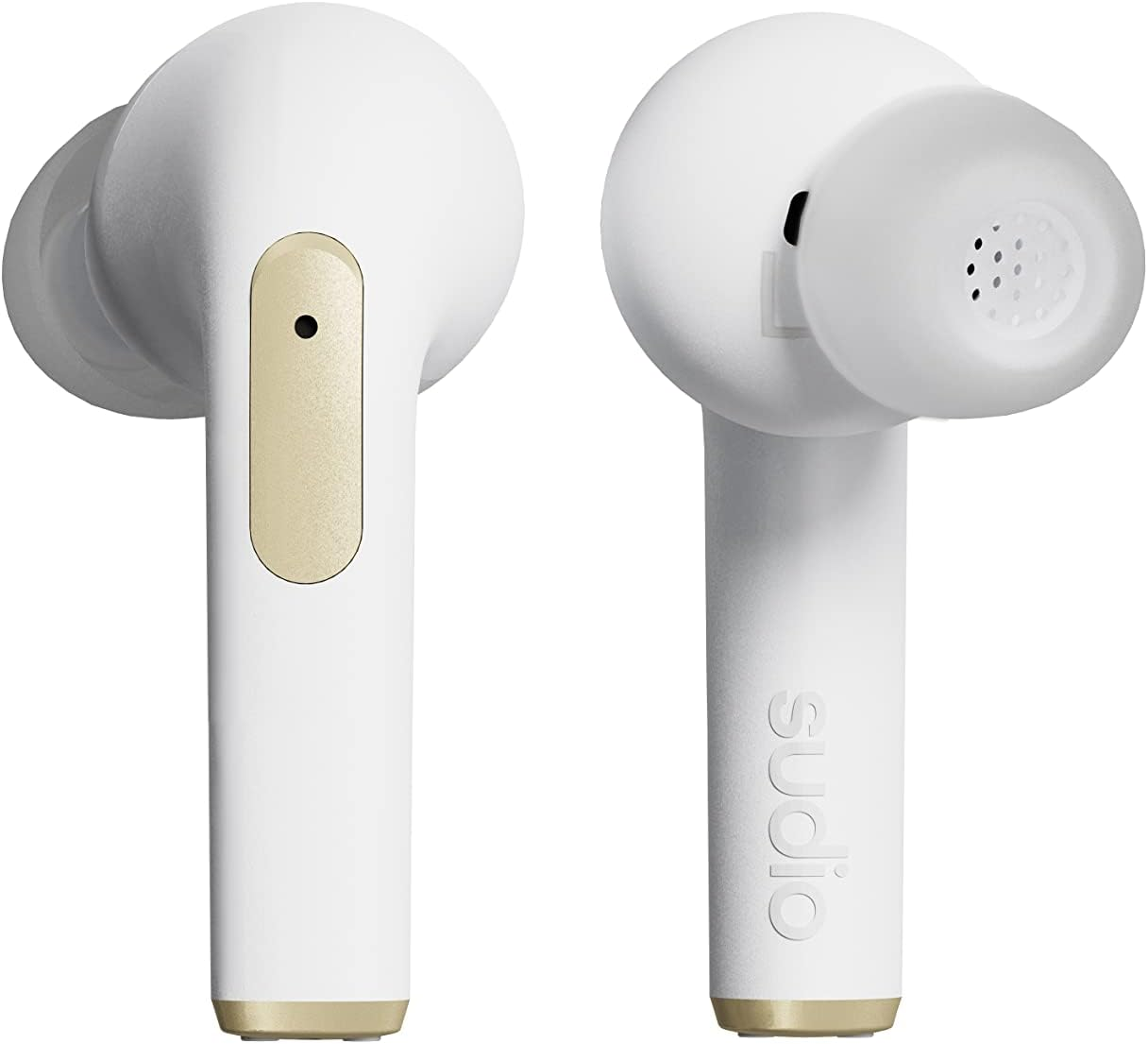 SUDIO N2 PRO (White) Wireless Earbuds, Bluetooth 5.3, Ios & Android, Active Noise Cancelling, ANC IPX4 Level, Waterproof Design, Scandinavian Design, Sdgs, Sustainable, Gift image number 6