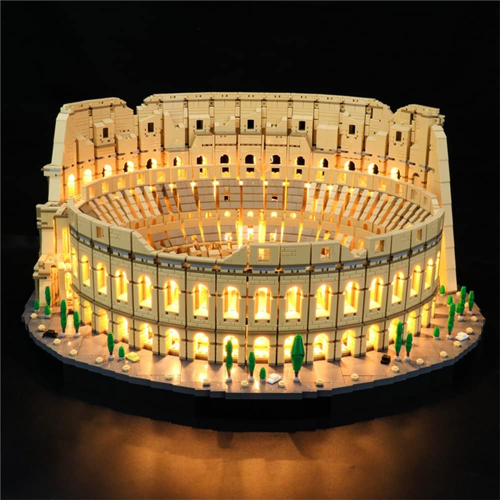 GEAMENT LED Light Kit Compatible with  Colosseum - Lighting Set for Creator 10276 Building Model (Model Set Not Included) image number 5