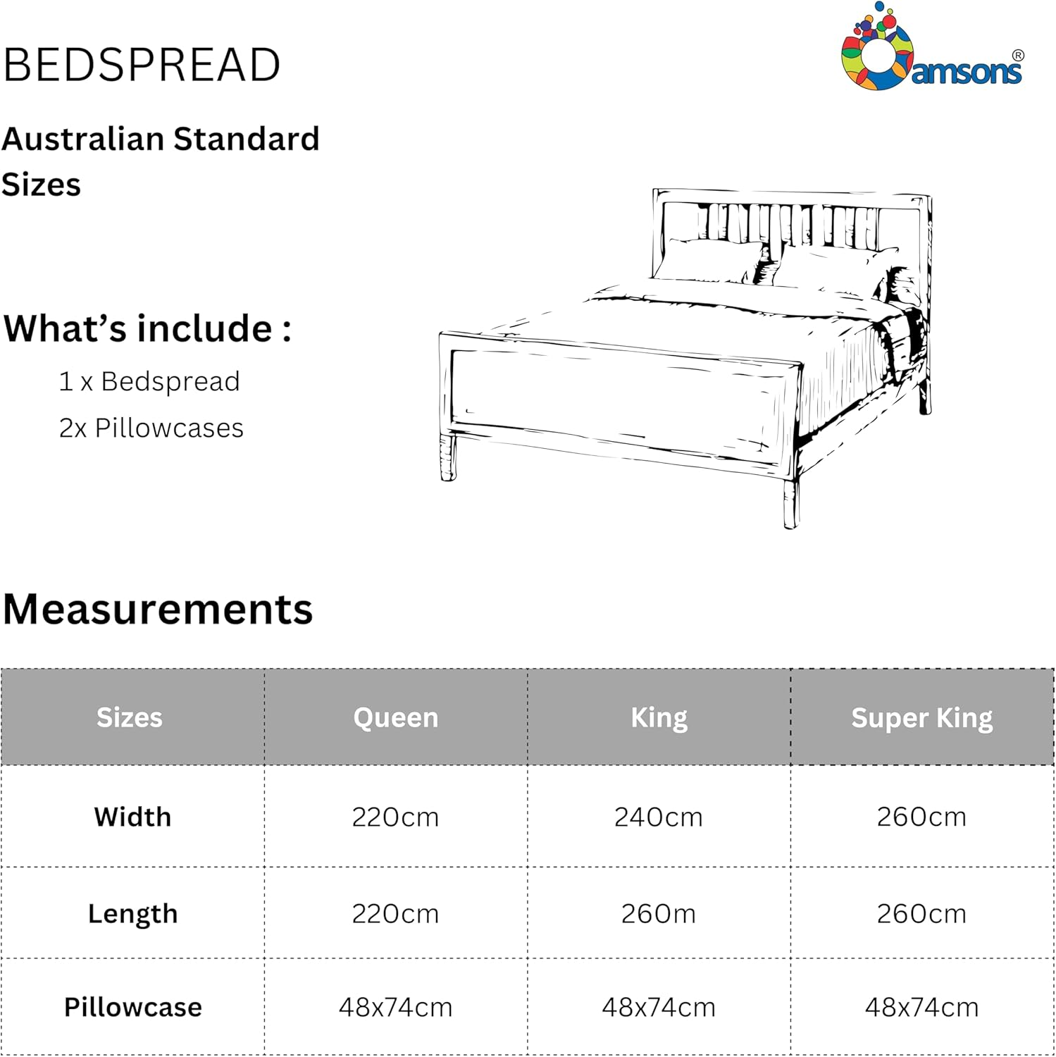 Bedding Comforter Sets &ndash; 100% Cotton Lightweight Summer Comforter Bed Set &ndash; Gbbscomforter with 2 Pillowcases - Comforter Set King Size - Coverlet and Bedspreads (3Pcs, King) image number 3