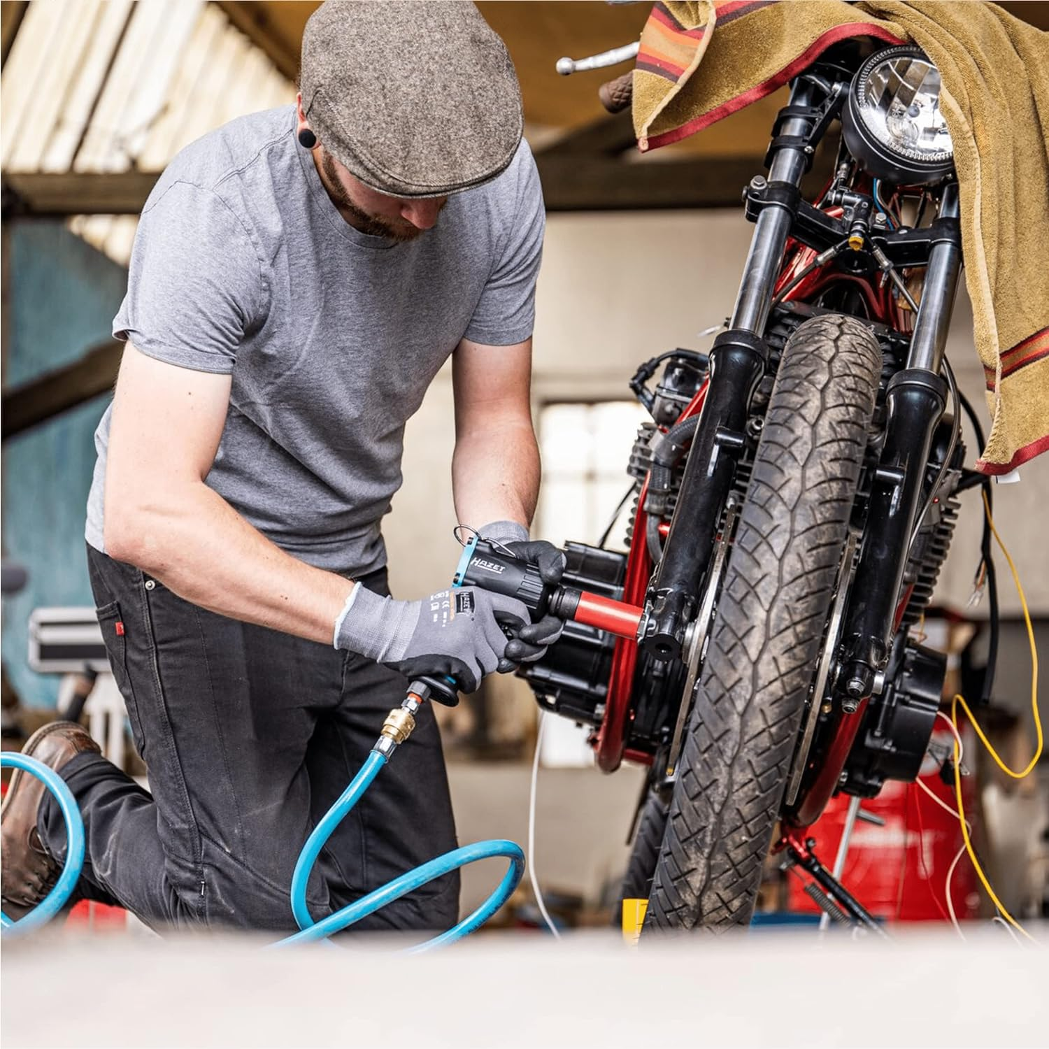 Hazet 9012M Extra Short Impact Wrench image number 4