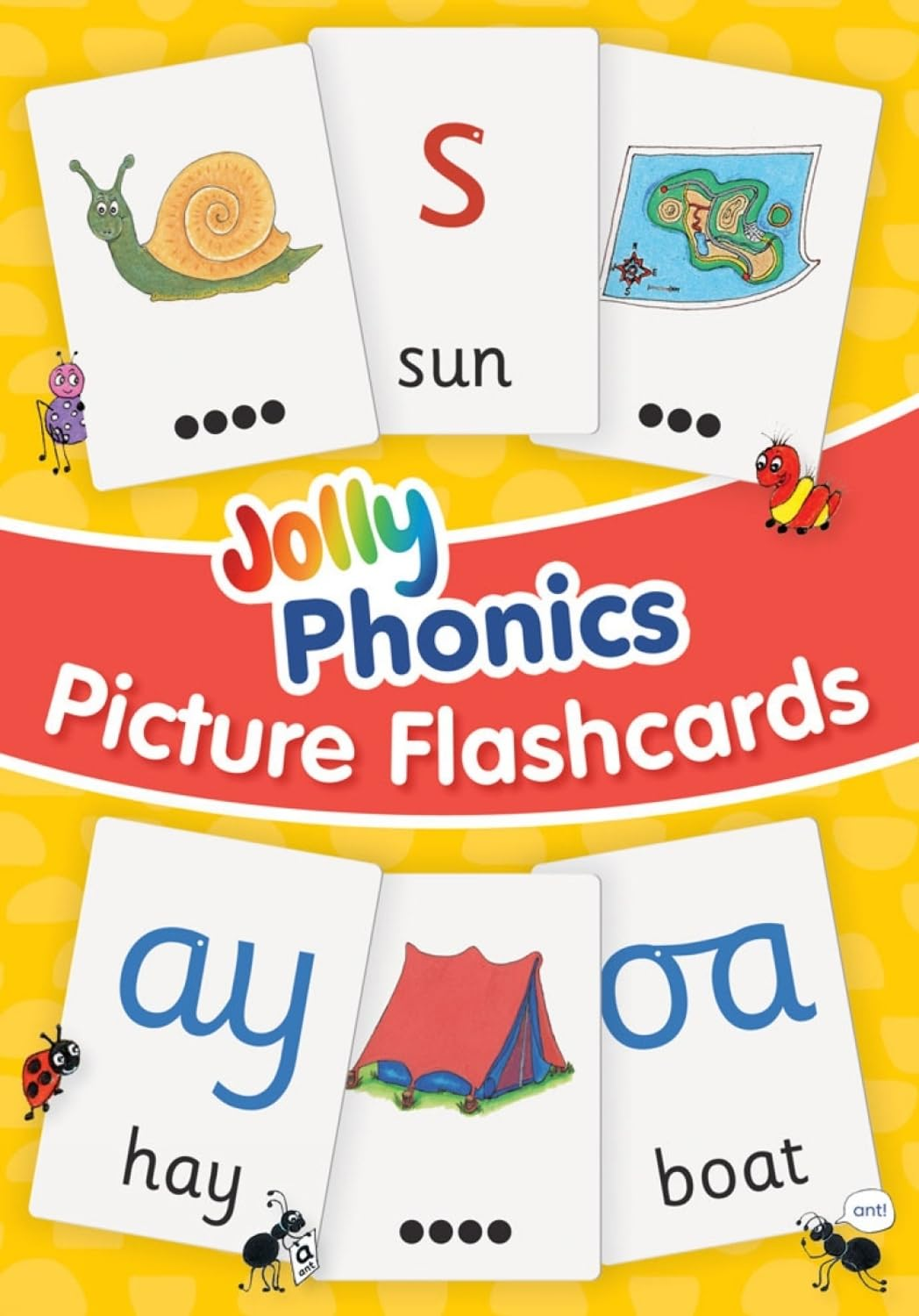 Jolly Phonics Picture Flash Cards: in Precursive Letters image number 3