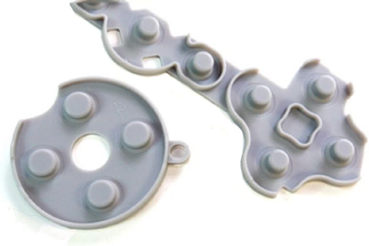 2 Set Silicone Conductive Rubber Pads for Xbox 360 Controller Buttons Repair Replacement Part