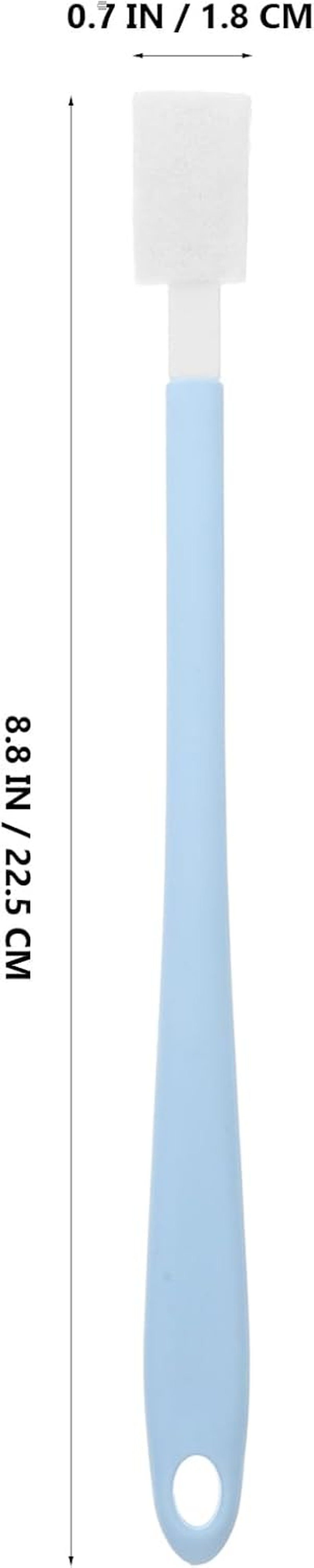 Baluue 31Pcs Disposable Long Handled Cleaning Brushes for Crevices Gaps and Corners for Toilet Keyboard Window Groove and Home Use Efficient Stain Removal Absorbent Material image number 3