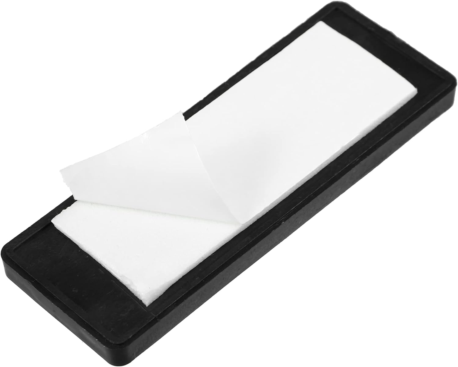 X AUTOHAUX 6 Pcs Rectangular Stick-On Safety Spoke Reflective Self Adhesive Reflector for Gate Posts Cars Trailer Motorcycle Bicycle Bike 87Mm Length Red image number 1