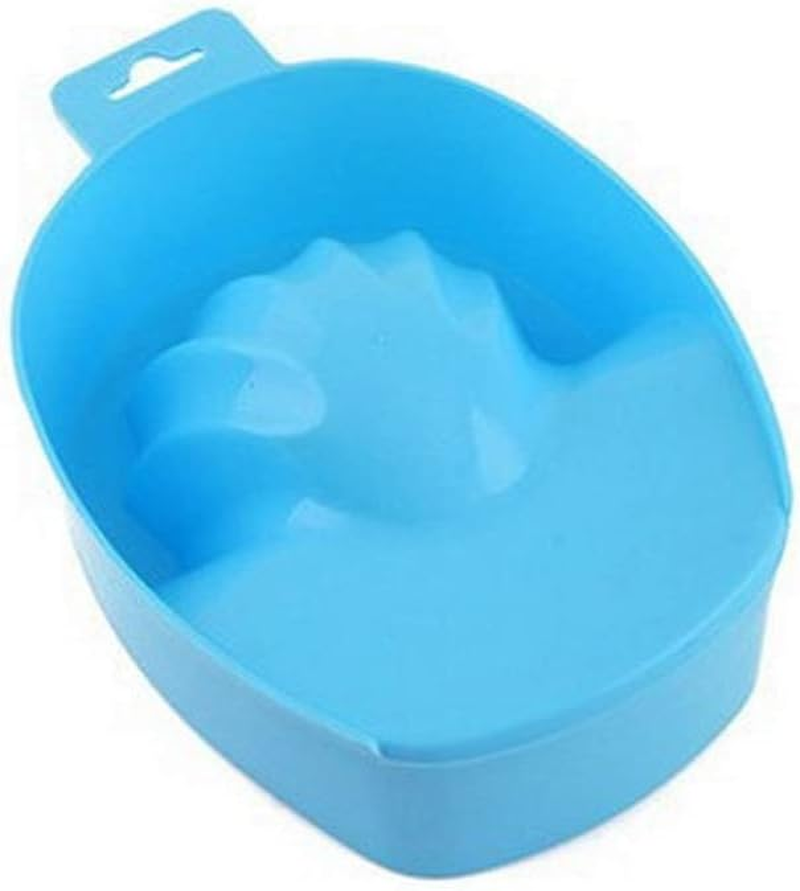 2Pcs Soak Tray Nail Art Manicure Care Soak Bowl Tray Polish Remover