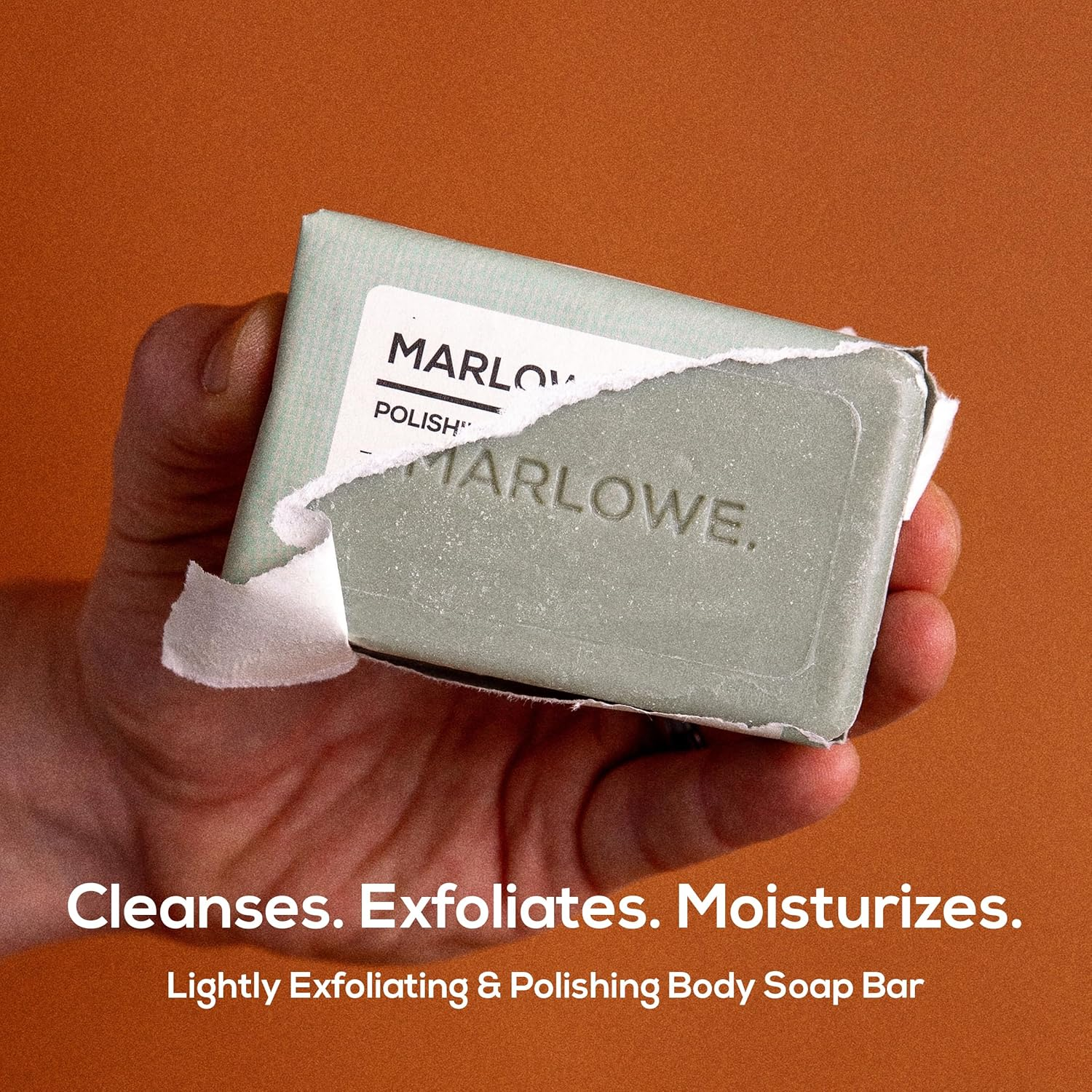 MARLOWE. No. 108 Polishing Soap Bar | Best Cleansing & Moisturizing Bar for Men (6-Pack) image number 1