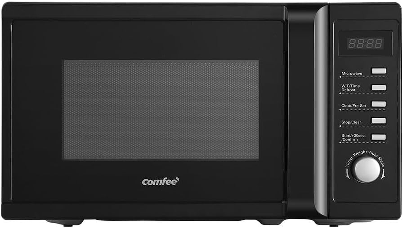 Comfee 700W Kitchen Microwave Oven, 20 Liter Capacity, Black image number 2