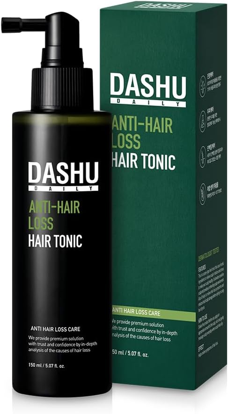 Dashu Daily Anti-Hair Loss Herb Hair Tonic 5.07Fl Oz &ndash; Hair Loss Prevention Treatment