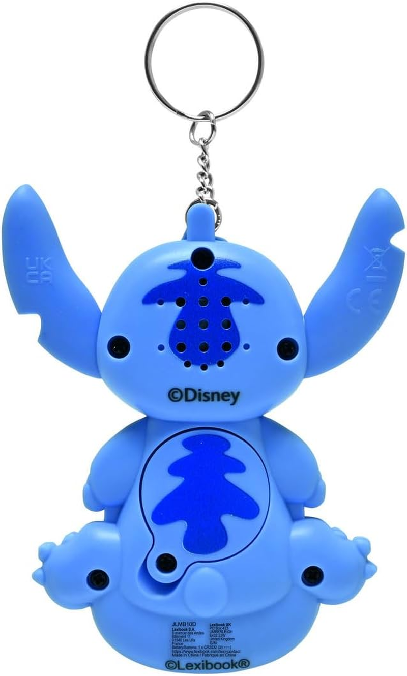 Lexibook, Disney Stitch, My Best-E, Portable Games Console, Interactive and Educational Companion for Children, 8 Game Categories, Coloured Screen, Blue, JLMB10D image number 4