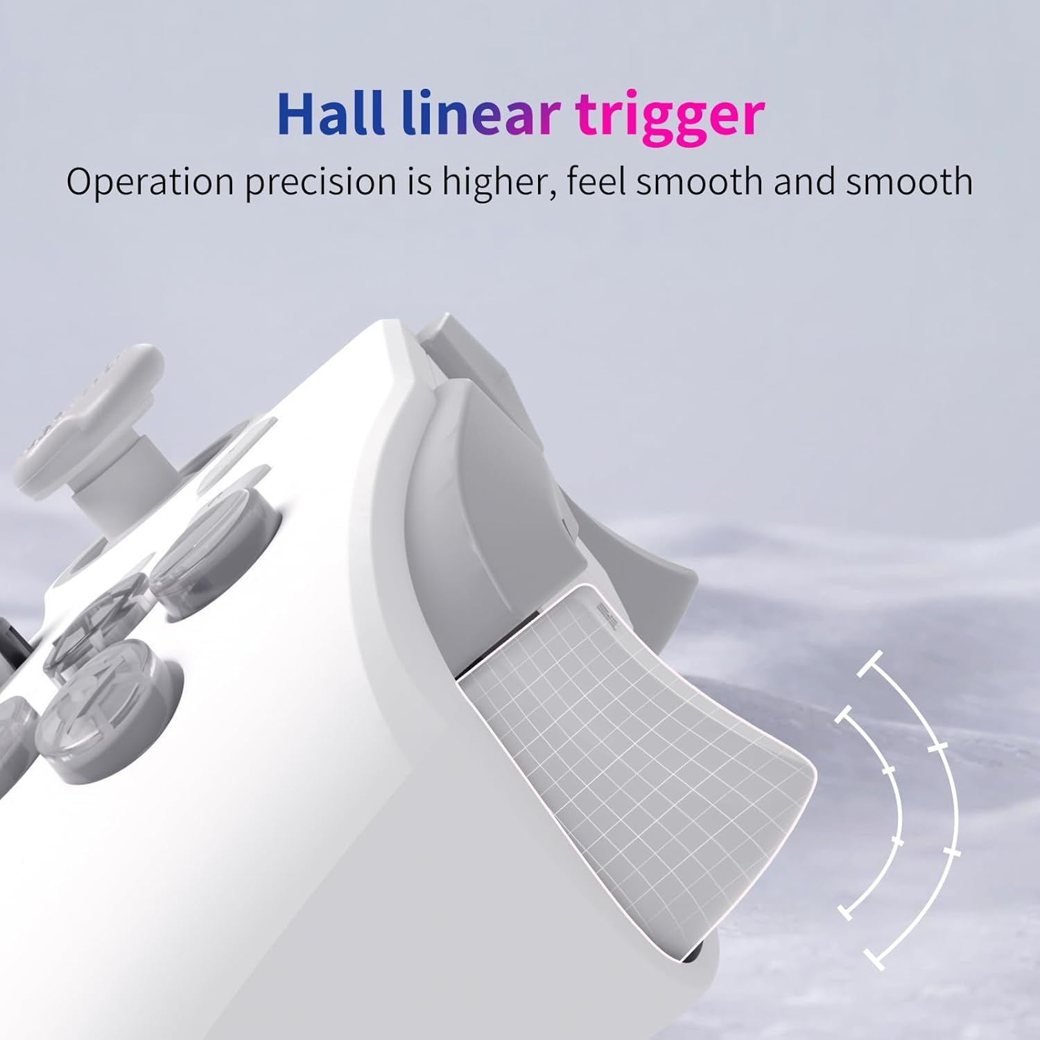 COIORIVIS Pro HD Controller (No Drift) for Switch/Pc/Android/Macos/Ios with 4 Back Buttons, Hall Joysticks and Triggers, HD Vibration,1000Hz Polling Rate image number 5