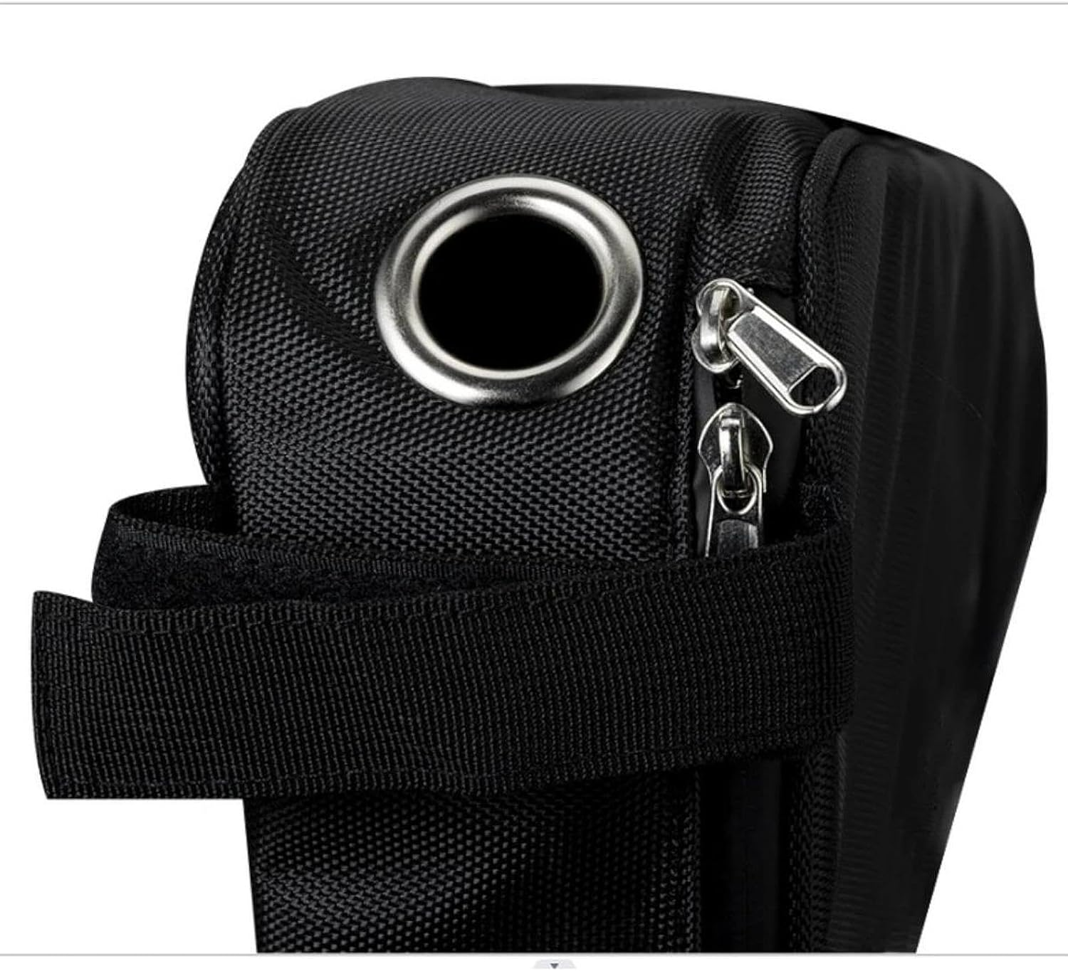 Bicycle Frame Storage Bag Electric Bike Battery Bag Practical Professional Strap on Top Tube Front Pouch for outside Riding image number 3