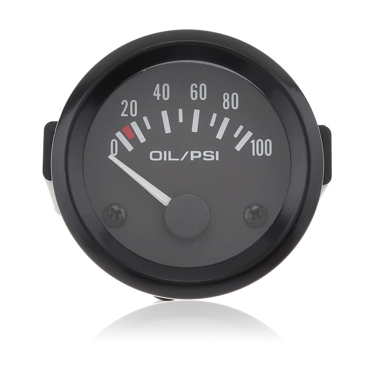 Drisentri Oil Pressure Gauge Kit, 2" 52MM 12V 0~100PSI Universal Colorful LED Digital Oil Press Pressure PSI Gauge with Oil Pressure Sensor image number 4