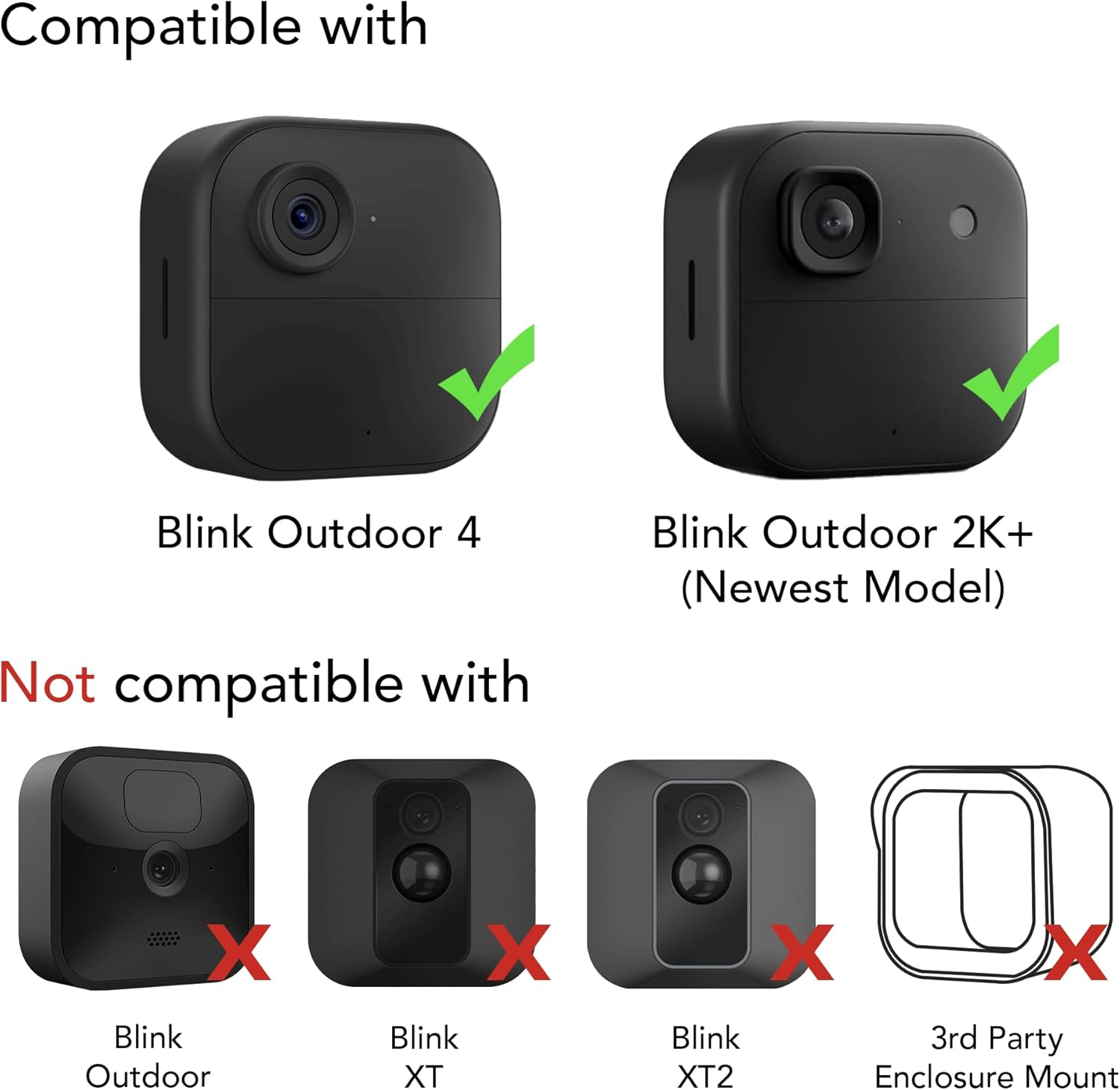 Wasserstein AA Lithium Battery Extension Pack Compatible with Blink Outdoor 4 Camera (Batteries NOT Included) (3 Pack) image number 3