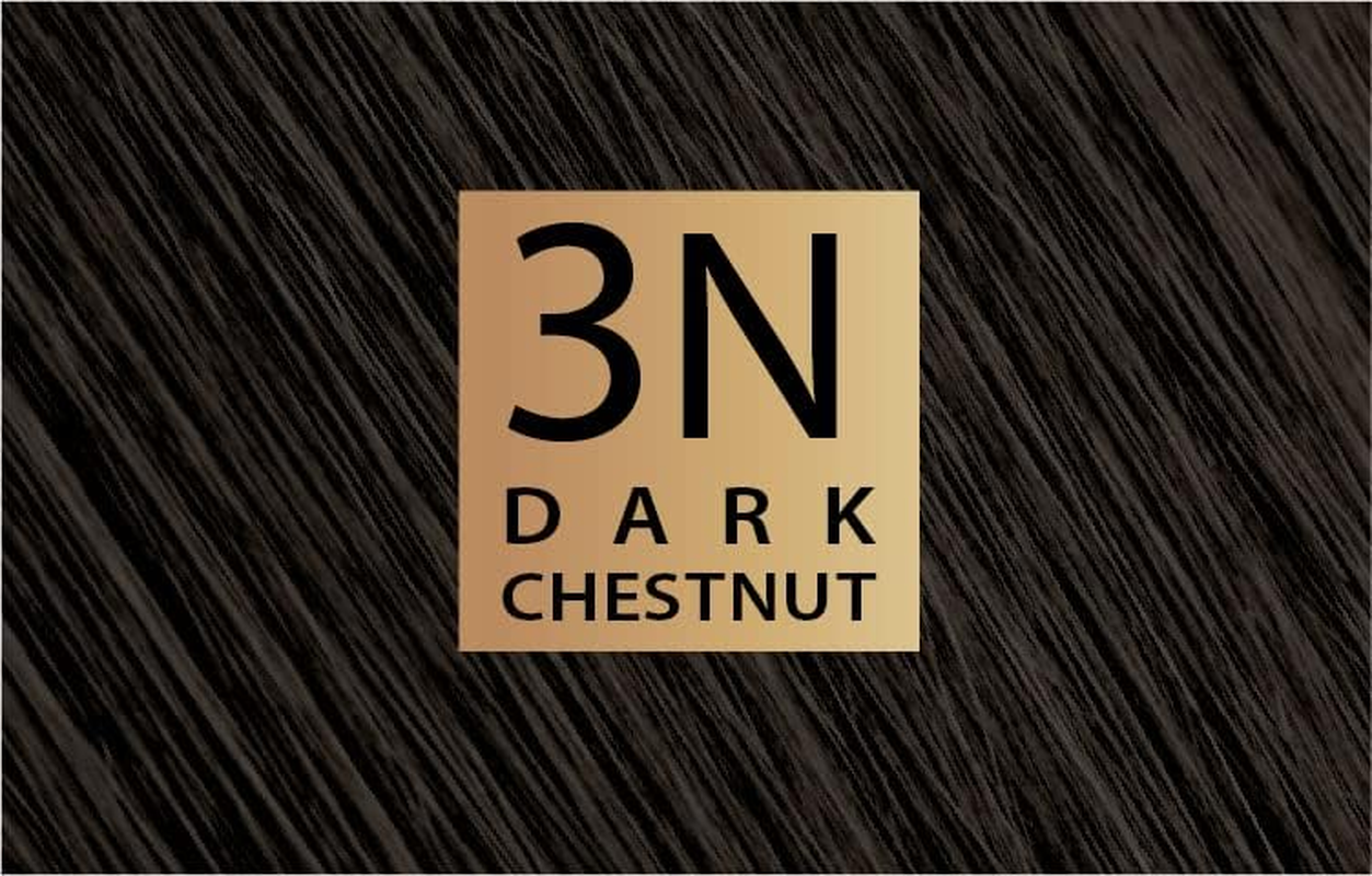 Color & Soin Permanent Hair Dye, 3N Dark Chestnut image number 2