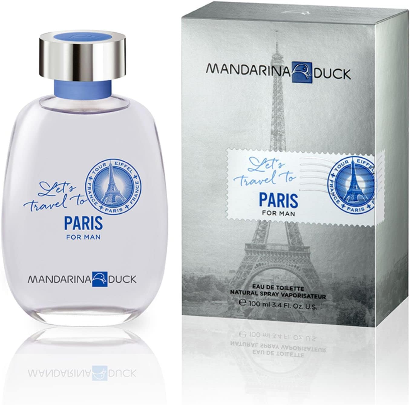 Mandarina Duck Let'S Travel to Paris Eau De Toilette Spray 100Ml image number 3