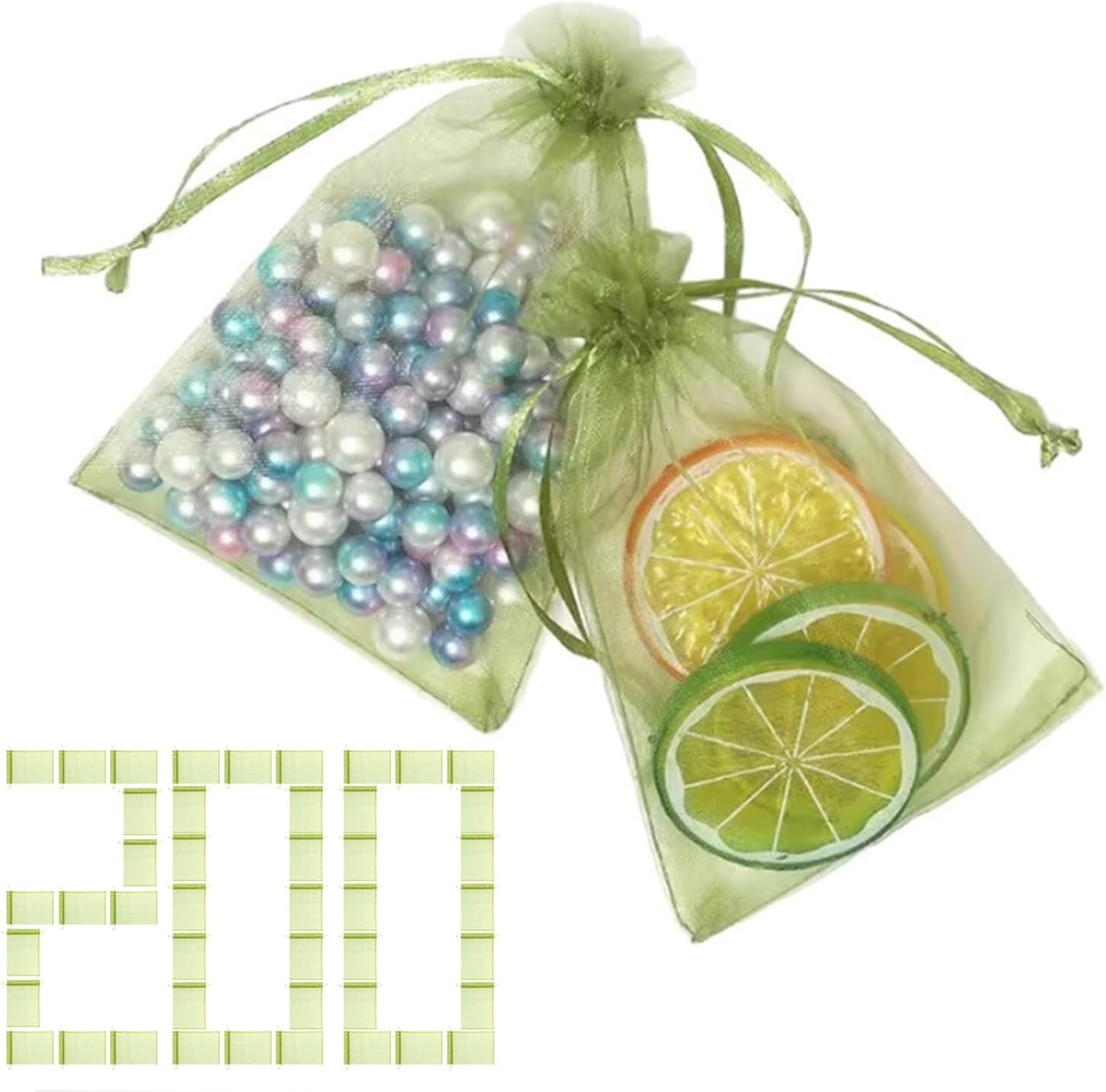 Fruit Protection Bags - Drawstring Net Bag - Garden Supplies for Food Outdoors Growing Planting Gathering Horticulture Strawberry Produce image number 5