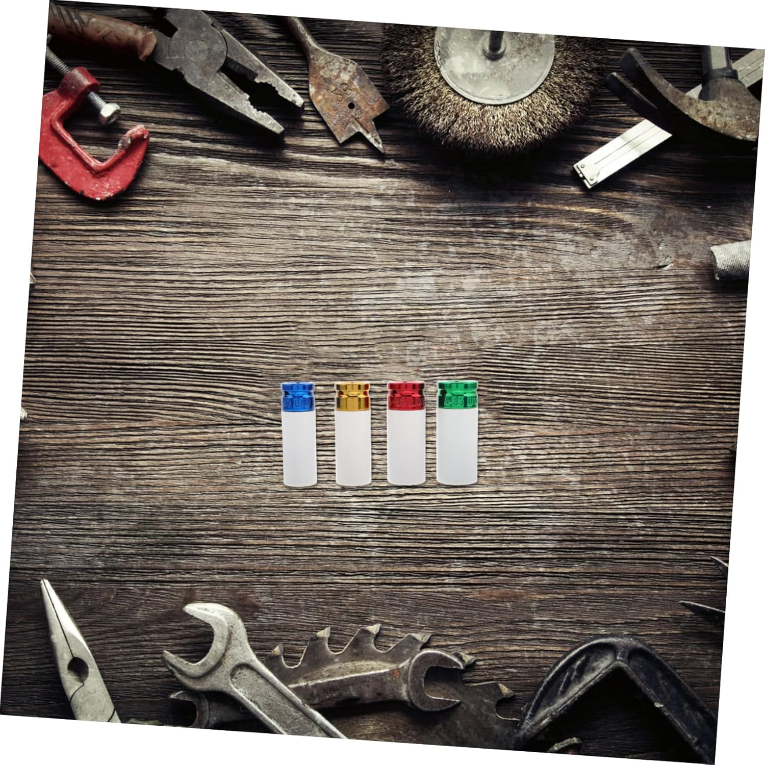 ZUNOXAZ 4Pcs Wheel Lug Nut Impact Socket Set Thin Color-Coded for Easy Identification Compatible Pneumatic Tools for Automotive Repairs and Projects image number 6