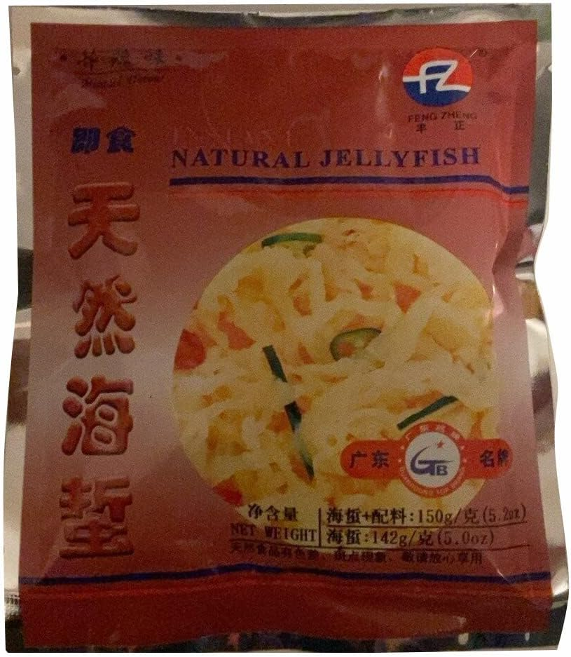 Feng Zheng Instant Mustard Jelly Fish 150 G image number 1