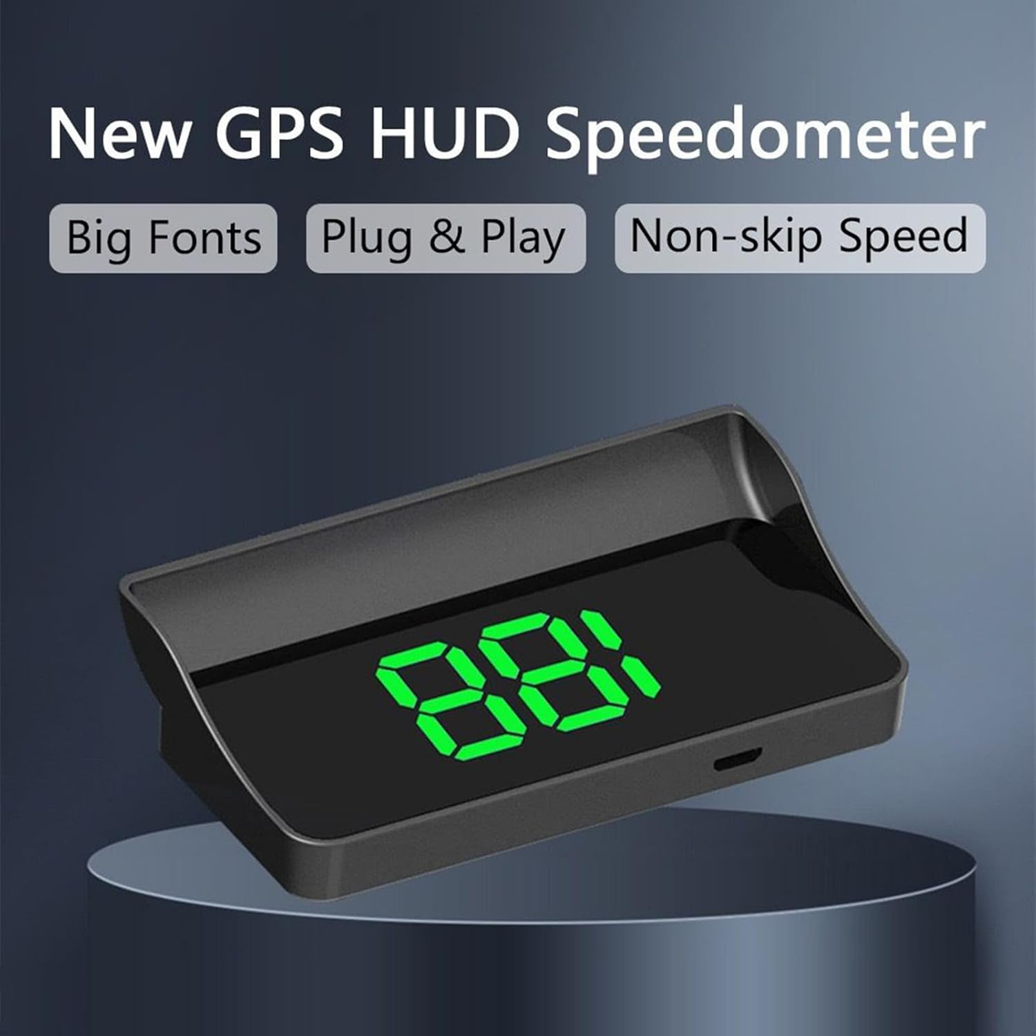 Car Heads up Display,Hud Display Car Windshield - Auto Windscreen HUD for Traffic Congestion City Navigation Highway Driving Fleet Managers Busy Professionals Daily Commuting Buses Rvs - Green image number 2