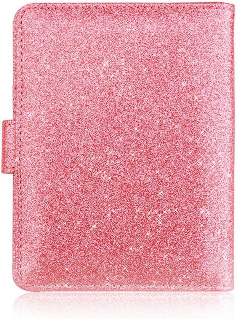 Holibanna RFID Passport Wallet Travel Document Holder Pouch Leather Passport Organizer Magnetic Closure Design image number 5