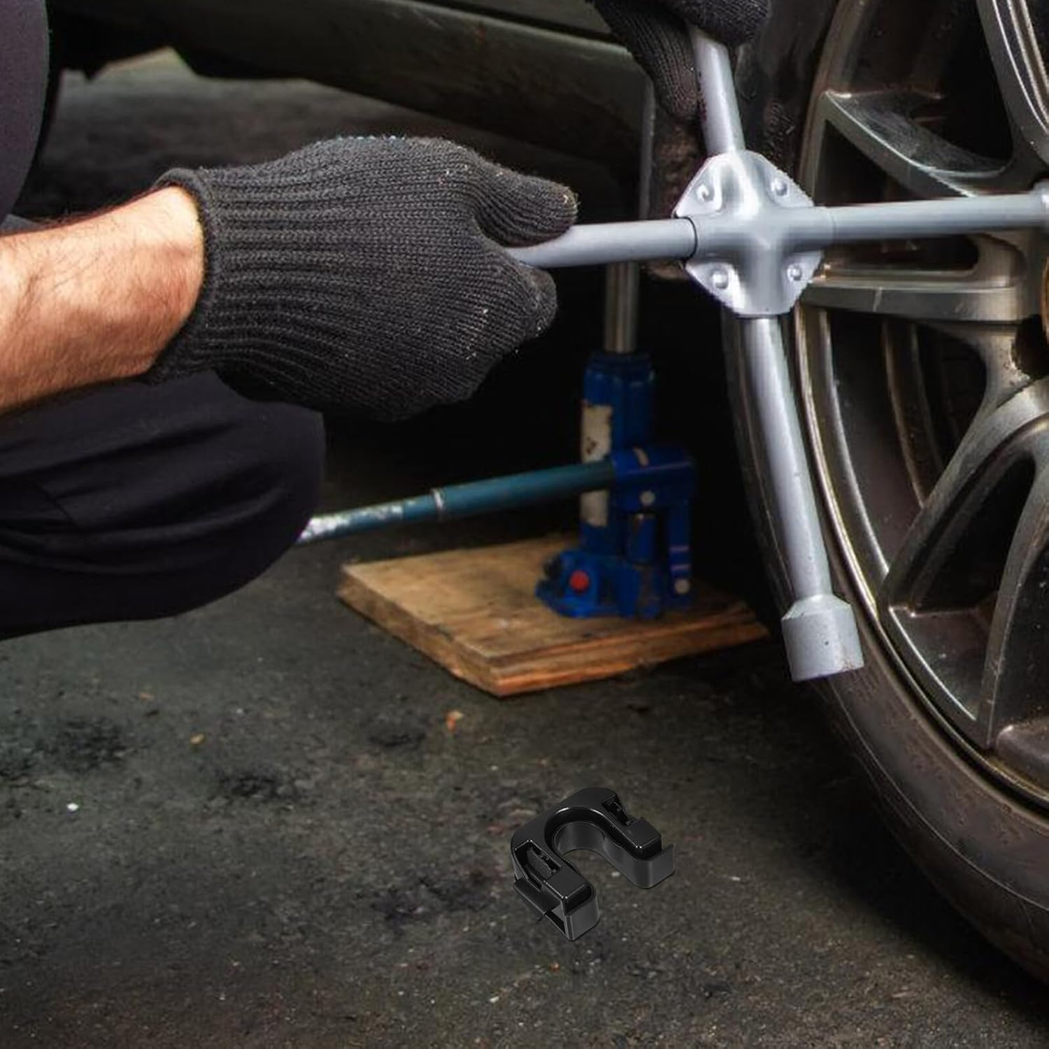 2Pcs PE Rear Parcel Shelf Clip Brackets Compatible with Ford SUV Car Interior Pivot Mount Cargo Hook Clip Set for Secure Luggage Transport and Roof Rack Support image number 5