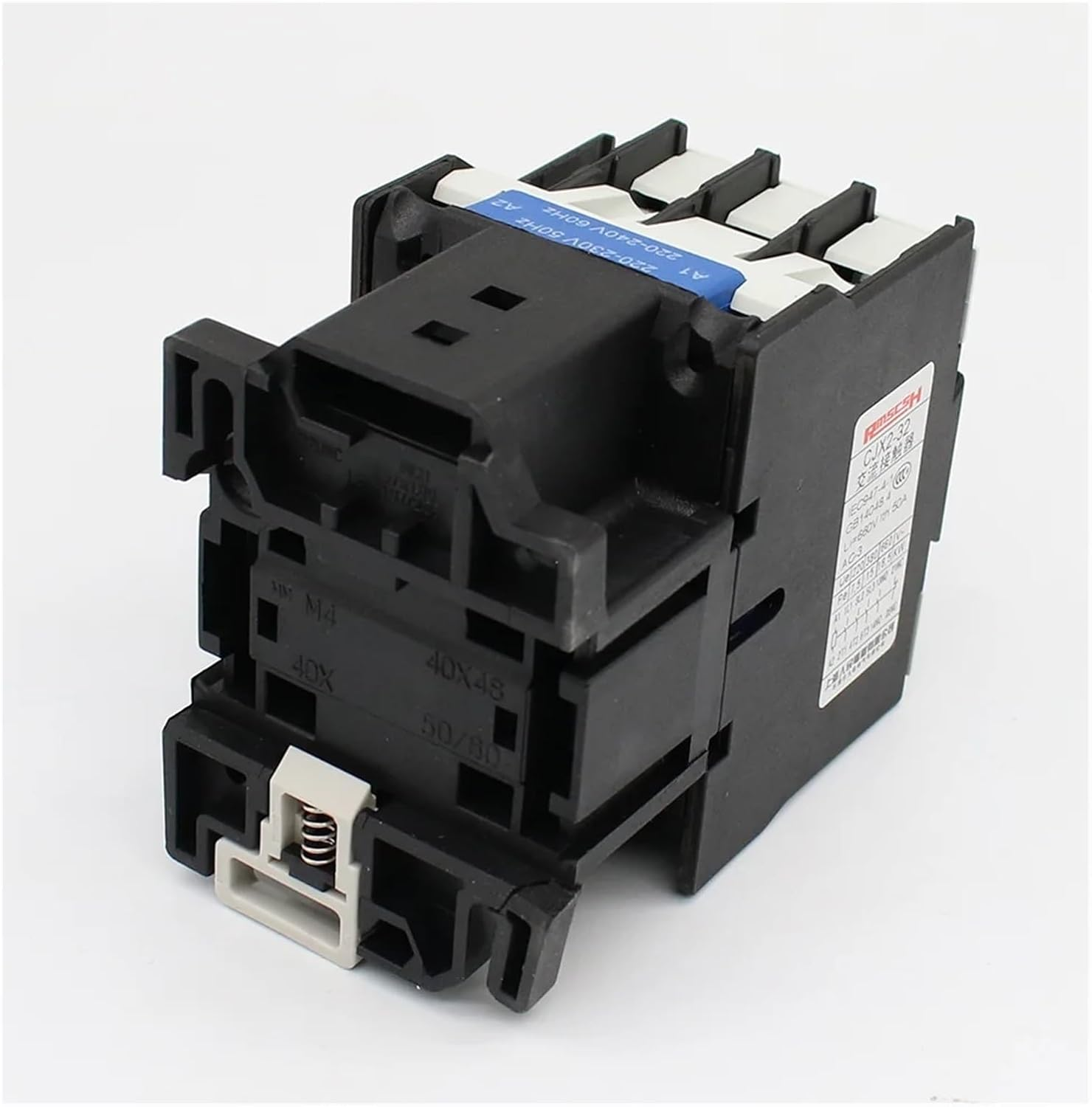 KLVN AC Contactor CJX2-3210 32A NO 3-Phase DIN Rail Mount Electric Power Contactor 24V 36V 110V 220V 380V(AC220V) - Ac220V image number 2