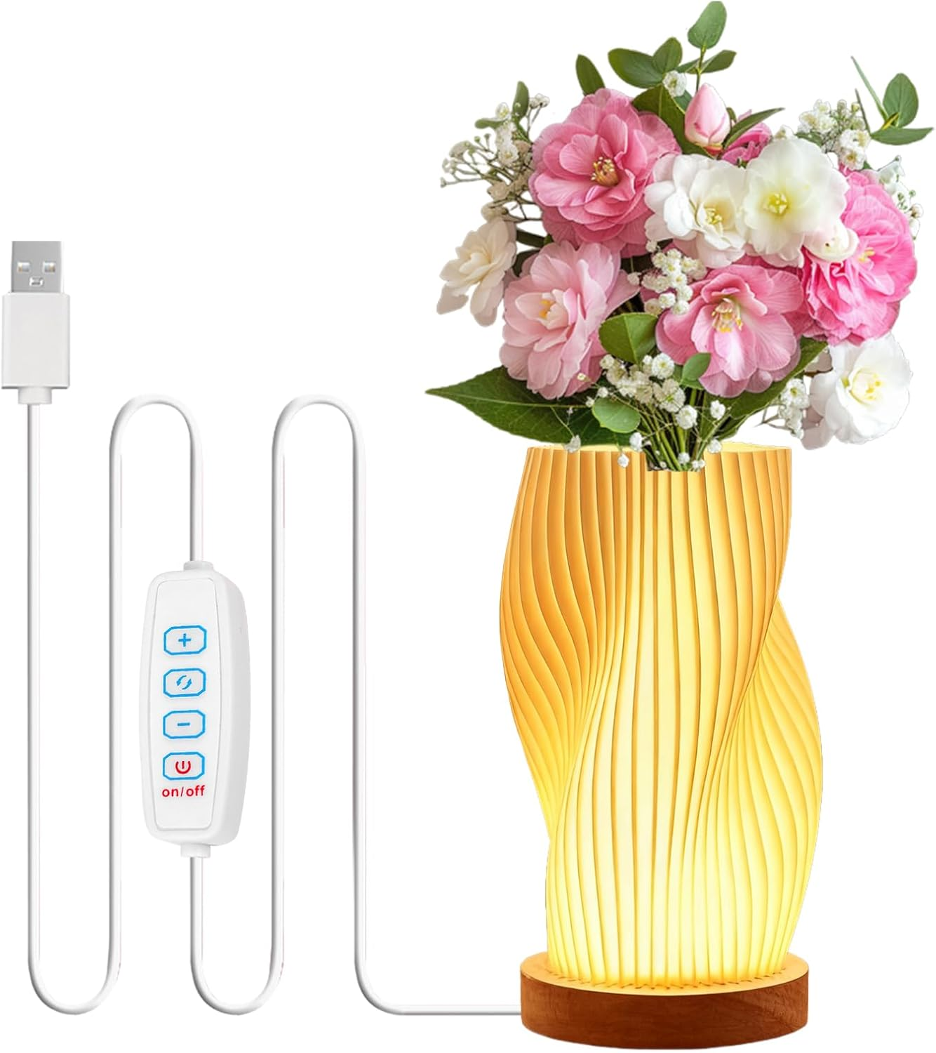 SUNOYA Bedside Lamp Touch Dimmable LED Table Lamp Decoration Living Room Bedroom Table Lamps for Decoration Bedroom Living Room image number 2