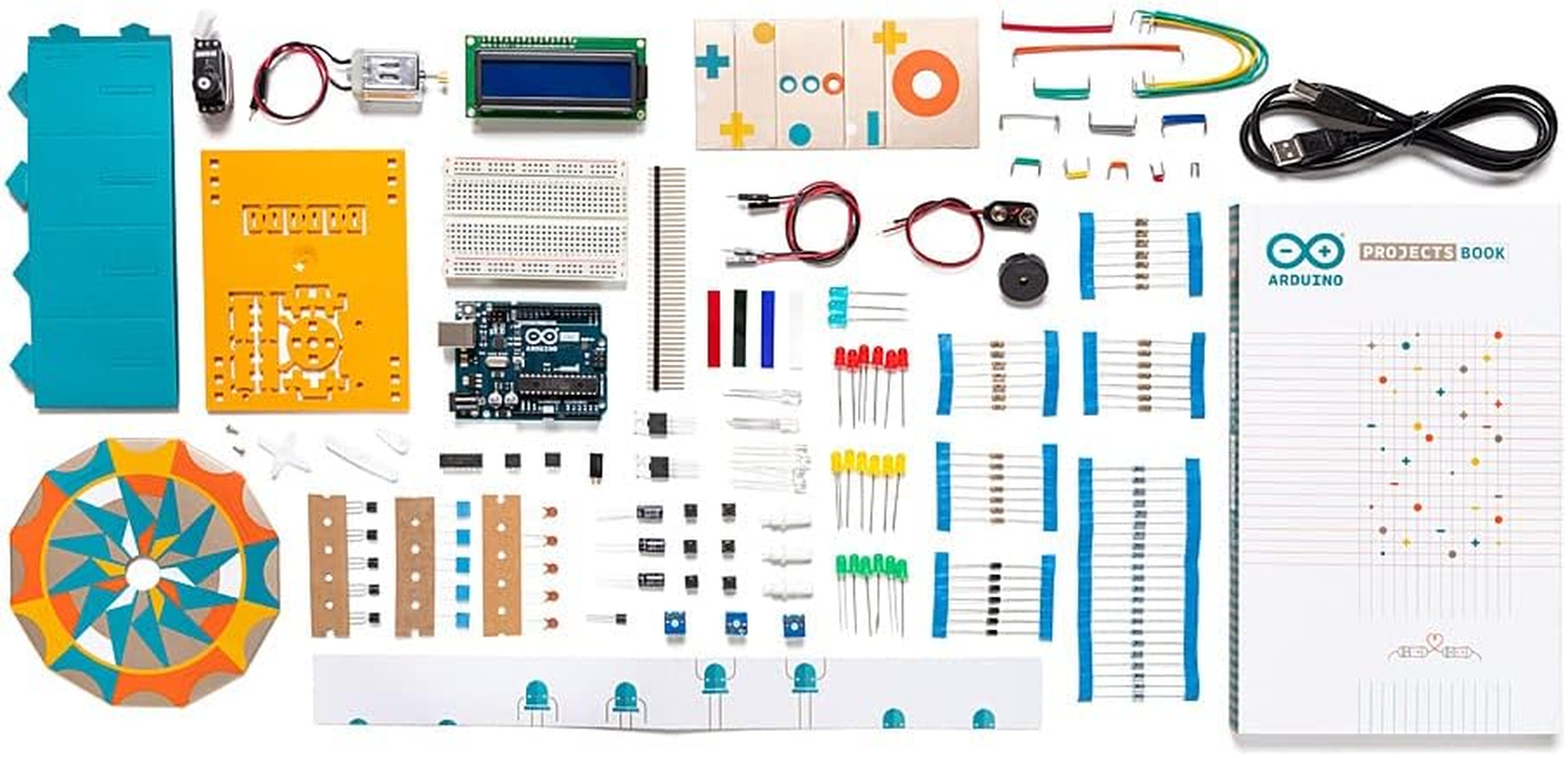 Official Arduino Starter Kit for Beginners K000007 [English Projects Book] image number 1