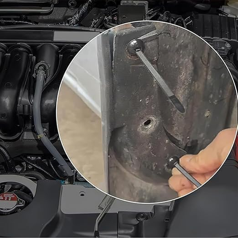 120 Pieces Cable Tie Buckle Set, Uv-Resistant Nylon, Self-Locking Wire Holders, Nylon Universal Cable Tie Buckle, Universal Push Mount Zip Tie Holders,Plastic Cable Ties Tool Fasteners Car Body image number 1