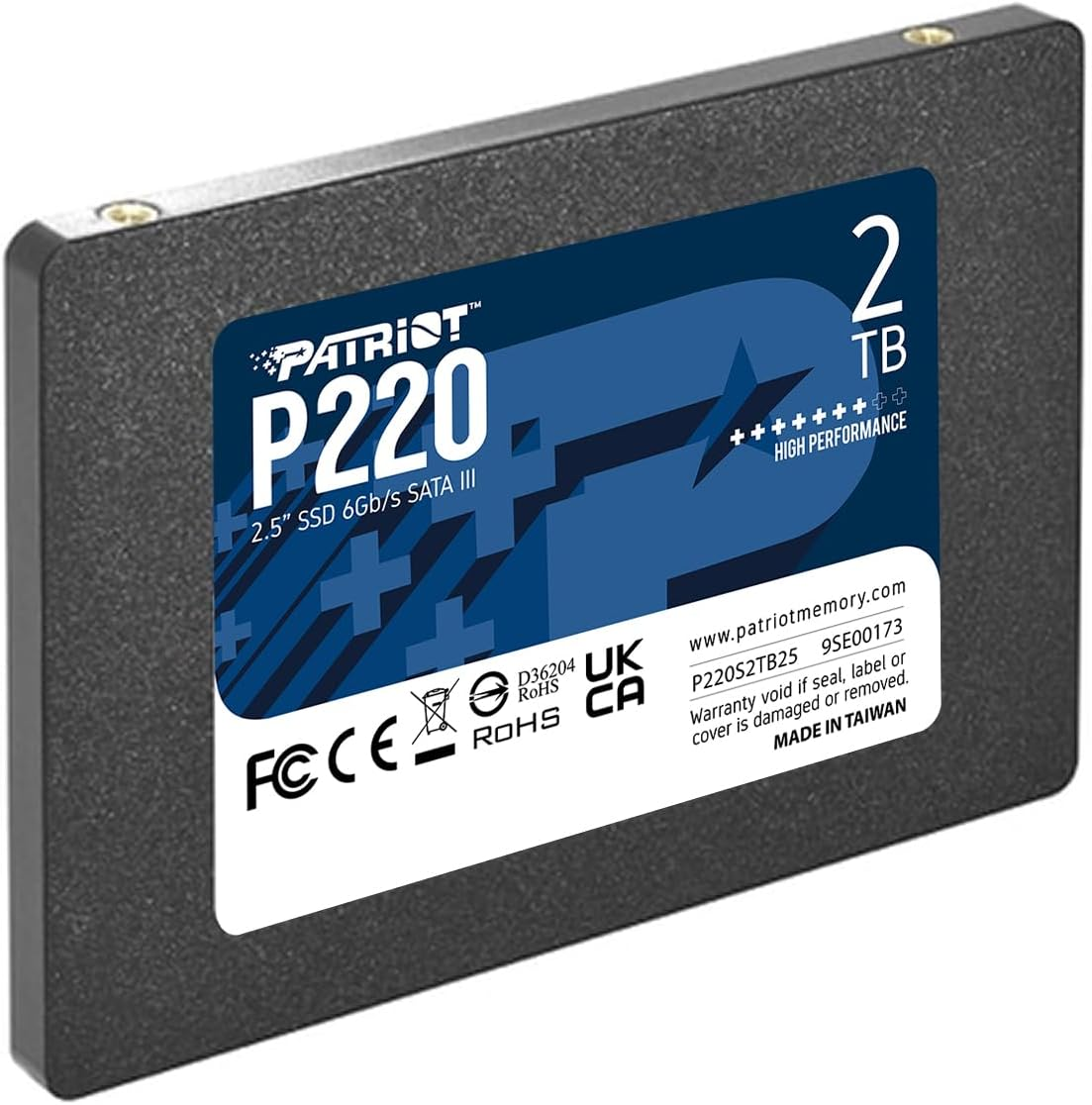 Patriot P220 2TB Internal SSD - SATA 3 2.5" - Solid State Drive - P220S2TB25 image number 4