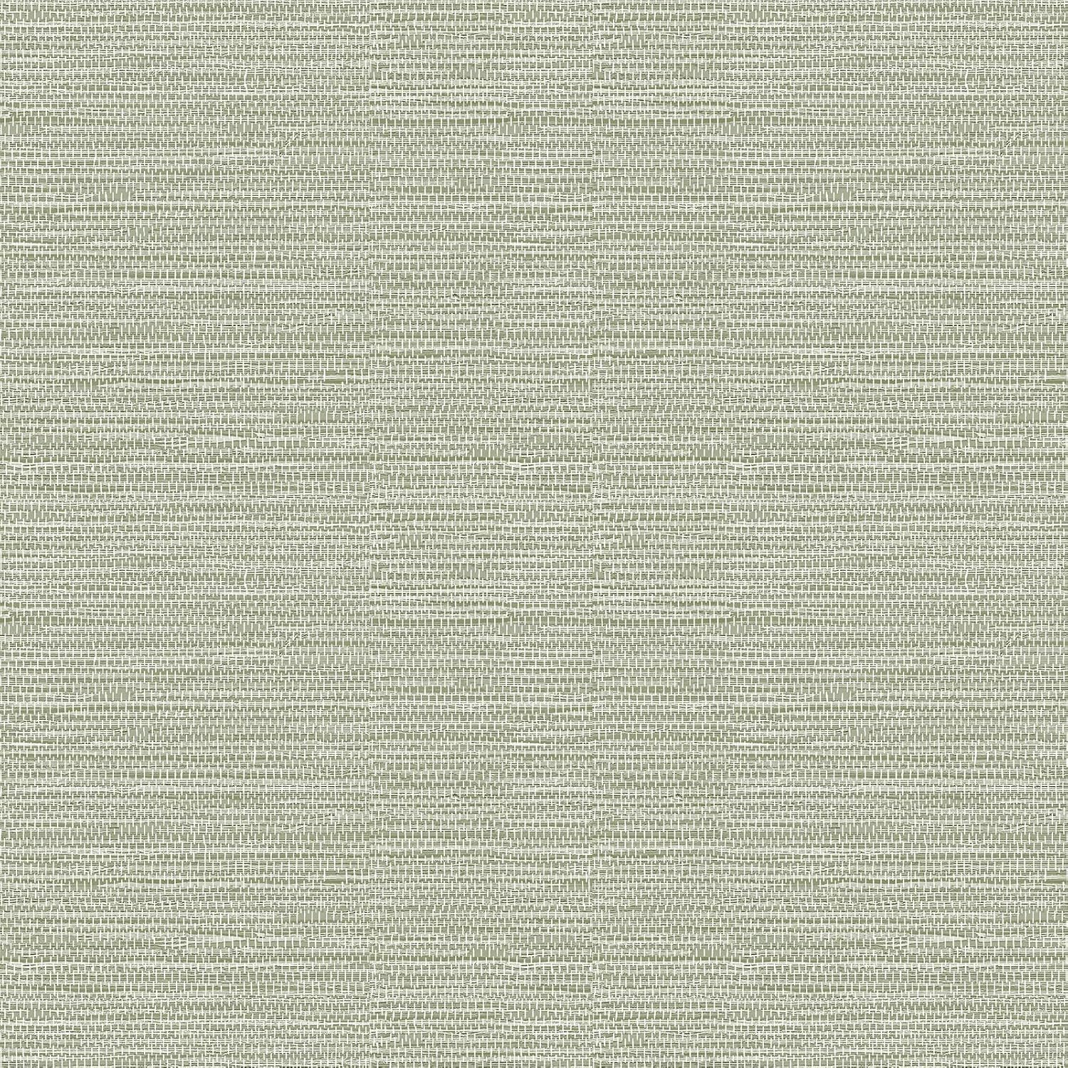Simon&Siff Green Textured Grasscloth Peel and Stick Wallpaper 17.7"X118" Neutral Faux Grassweave Waterproof Self Adhesive Removable Wallpaper Mural for Home Decor Bedroom Kitchen Cabinet image number 2