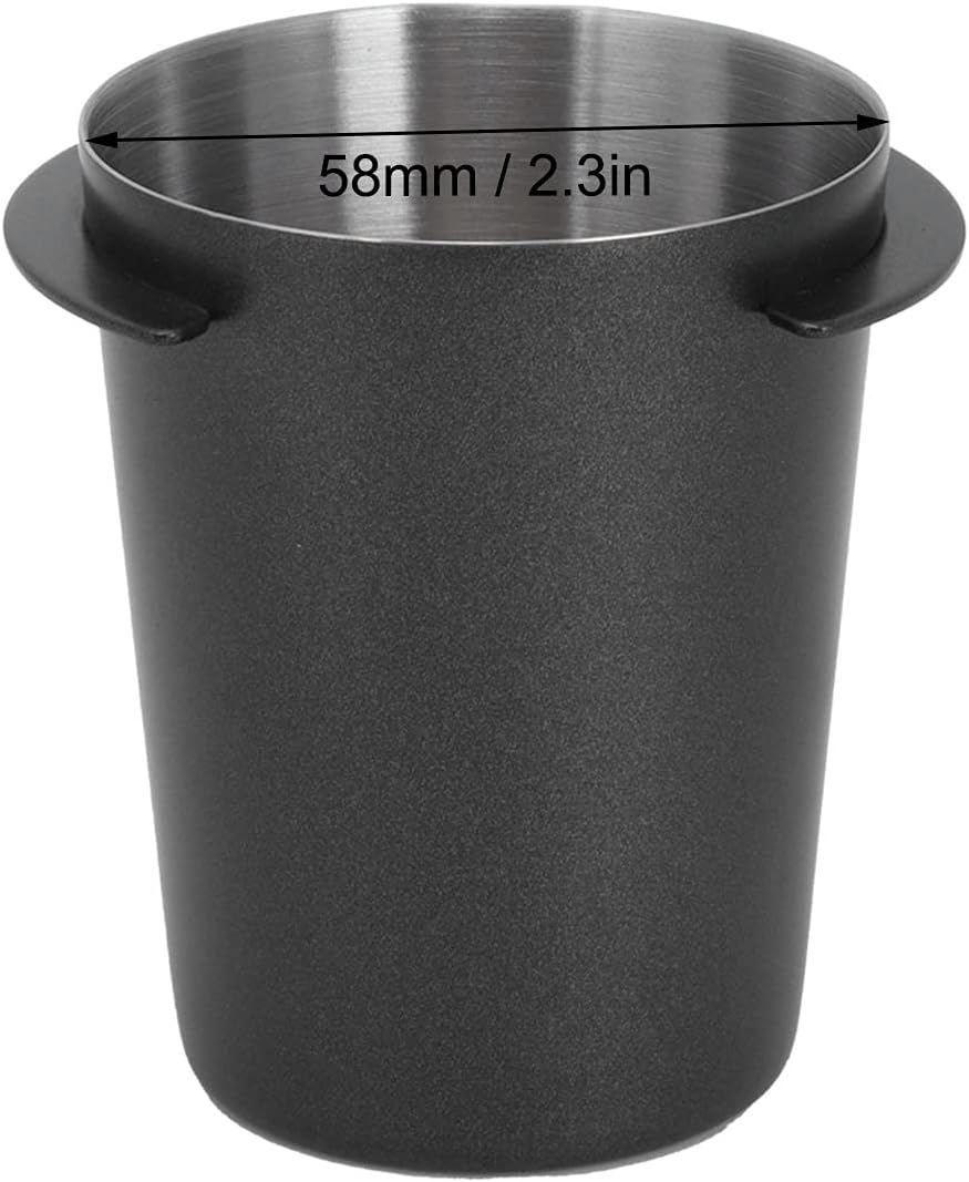 58Mm Stainless Steel Coffee Dosing Cup for Better Extraction Compatible with Most Machines Coffee Shops and Home Use (58Mm/2.3In) - 58Mm White image number 6