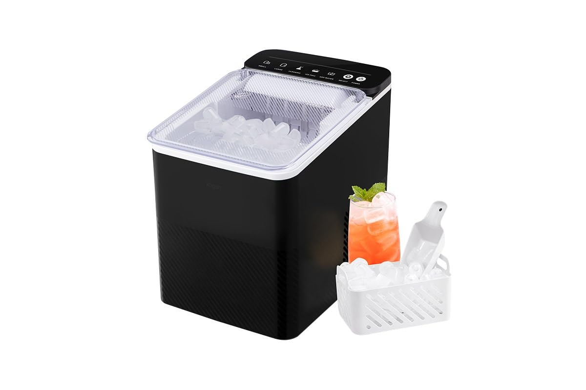 Kogan 12Kg Ice Cube Maker (Black) - KA12BICEMKA image number 3
