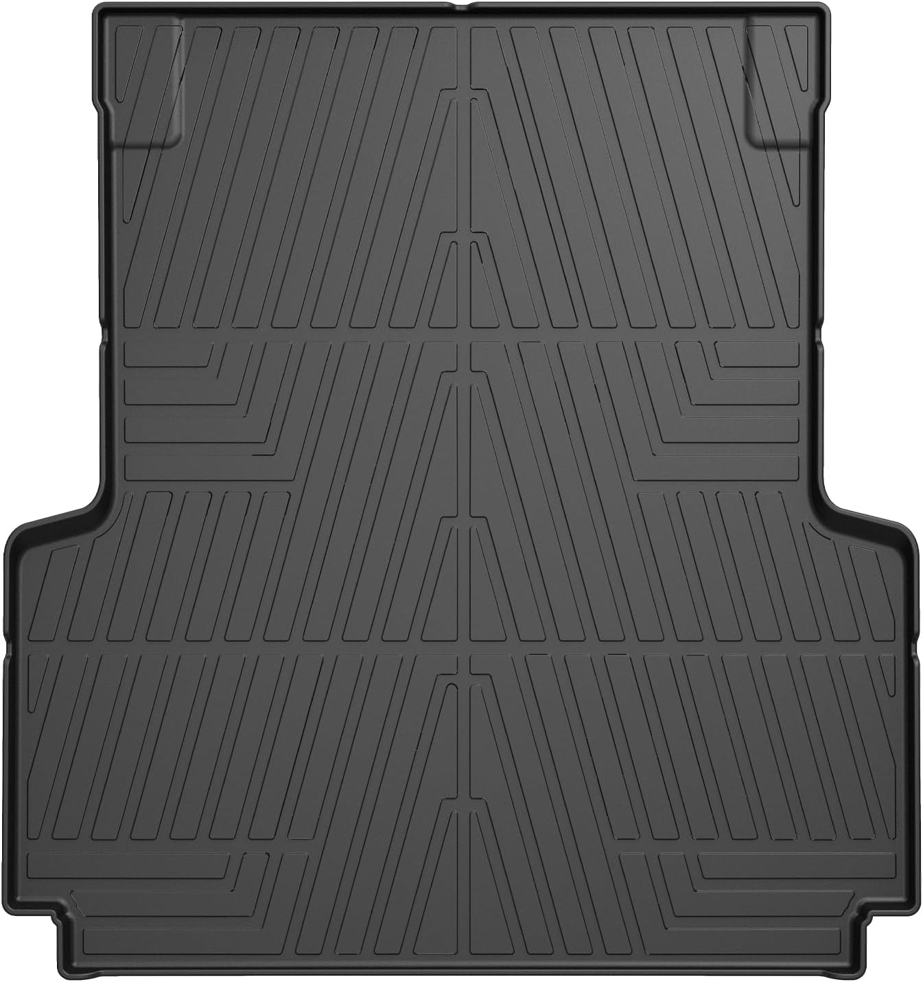 Truck Mat Compatible with Tacoma TRD Sport Double Cab 2005-2023 Accessories, All-Weather Protection TPE Cargo Liner with Non-Slip, Odorless Design, Rear Cargo Area Mat for Tacoma TRD 2005-2023