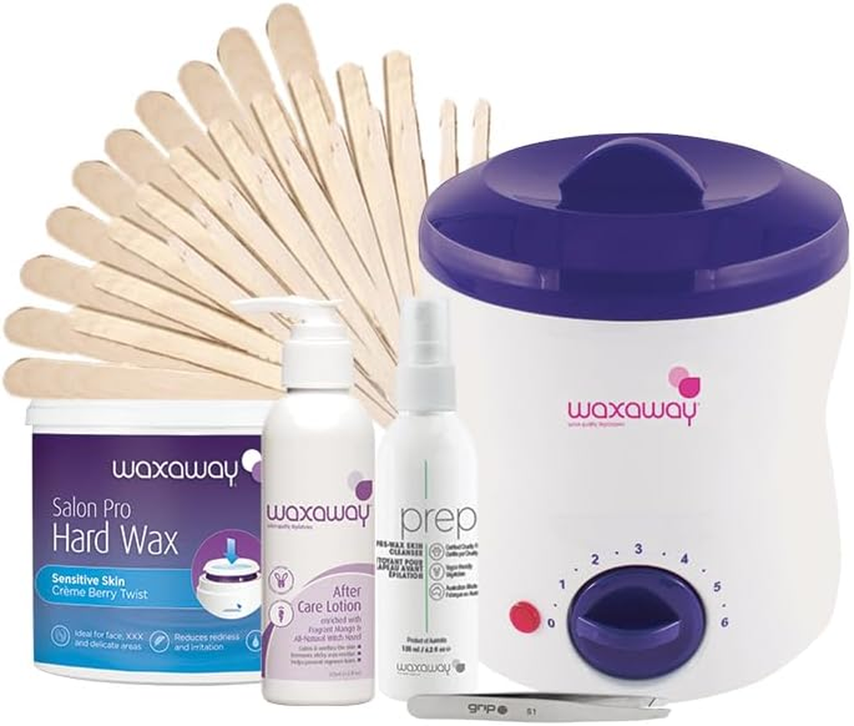 Waxaway Professional Hard Waxing Kit - the Complete Hair Removal Solution for Salon Quality Smoothness from the Comfort of Your Own Home image number 5